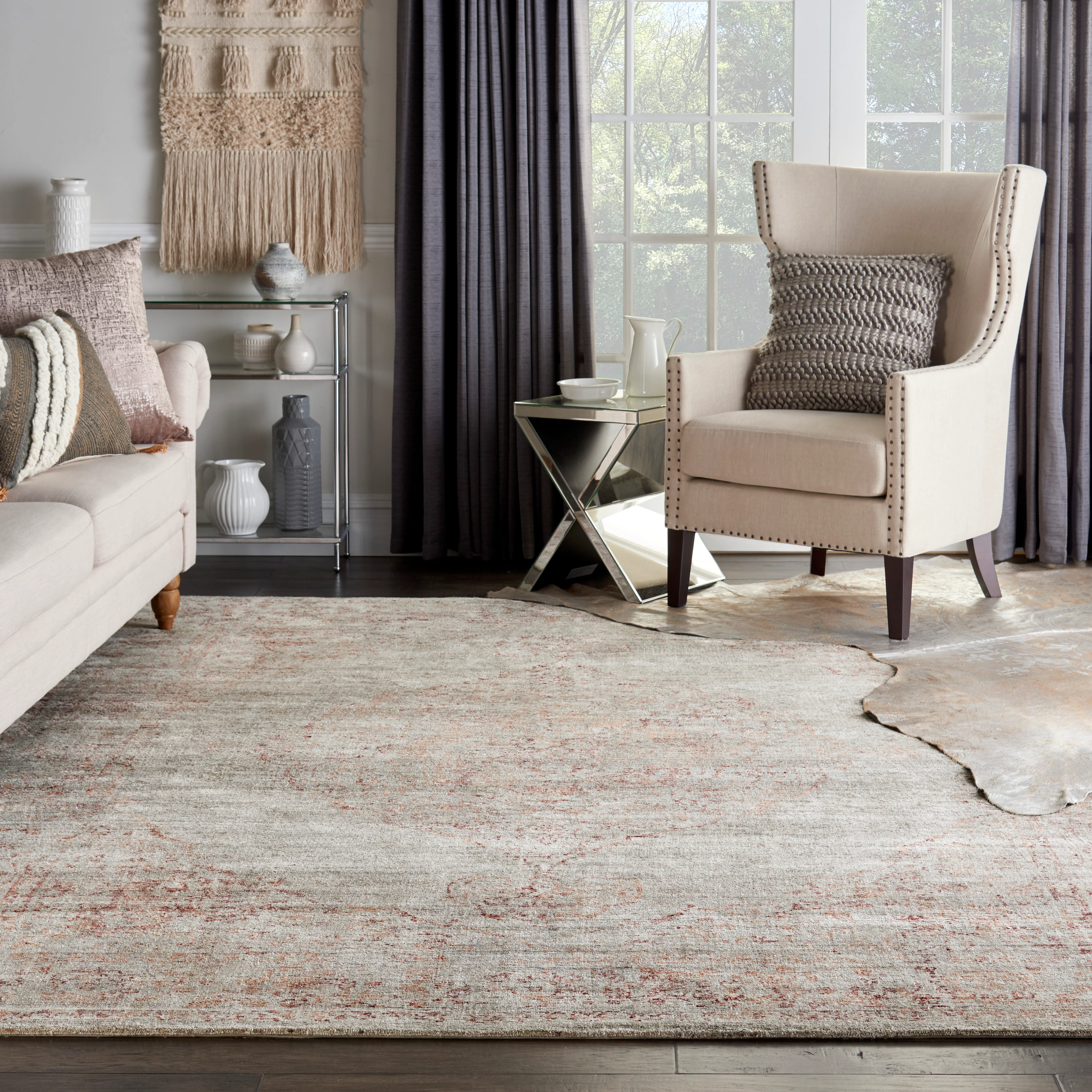 Tibetan Essentials Style Rug - Red - Image 12