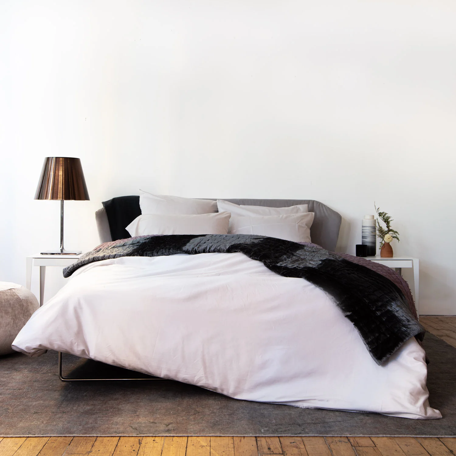 Luna Sateen Duvet Cover - Image 3