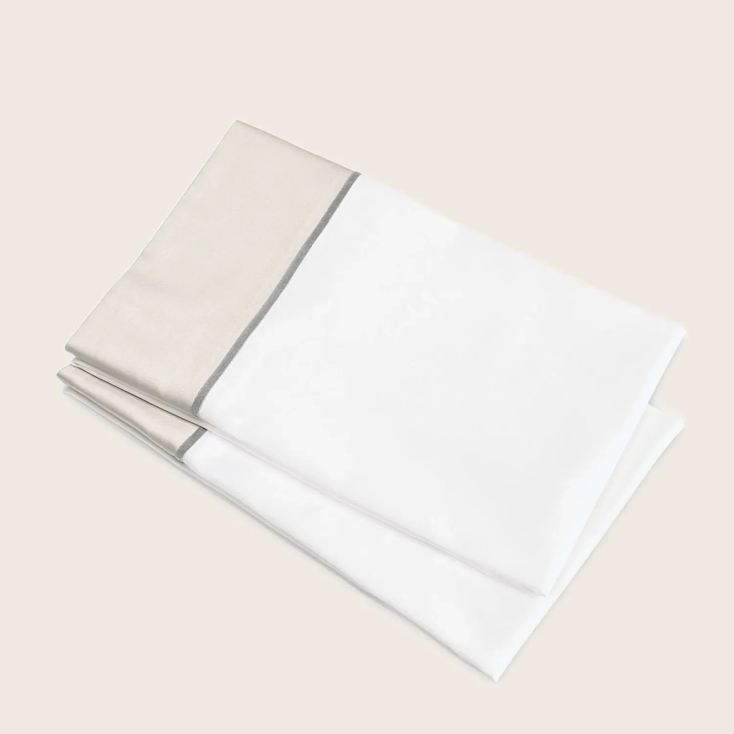 Luna Stella Sheets & Pillowcases, White/Pearl