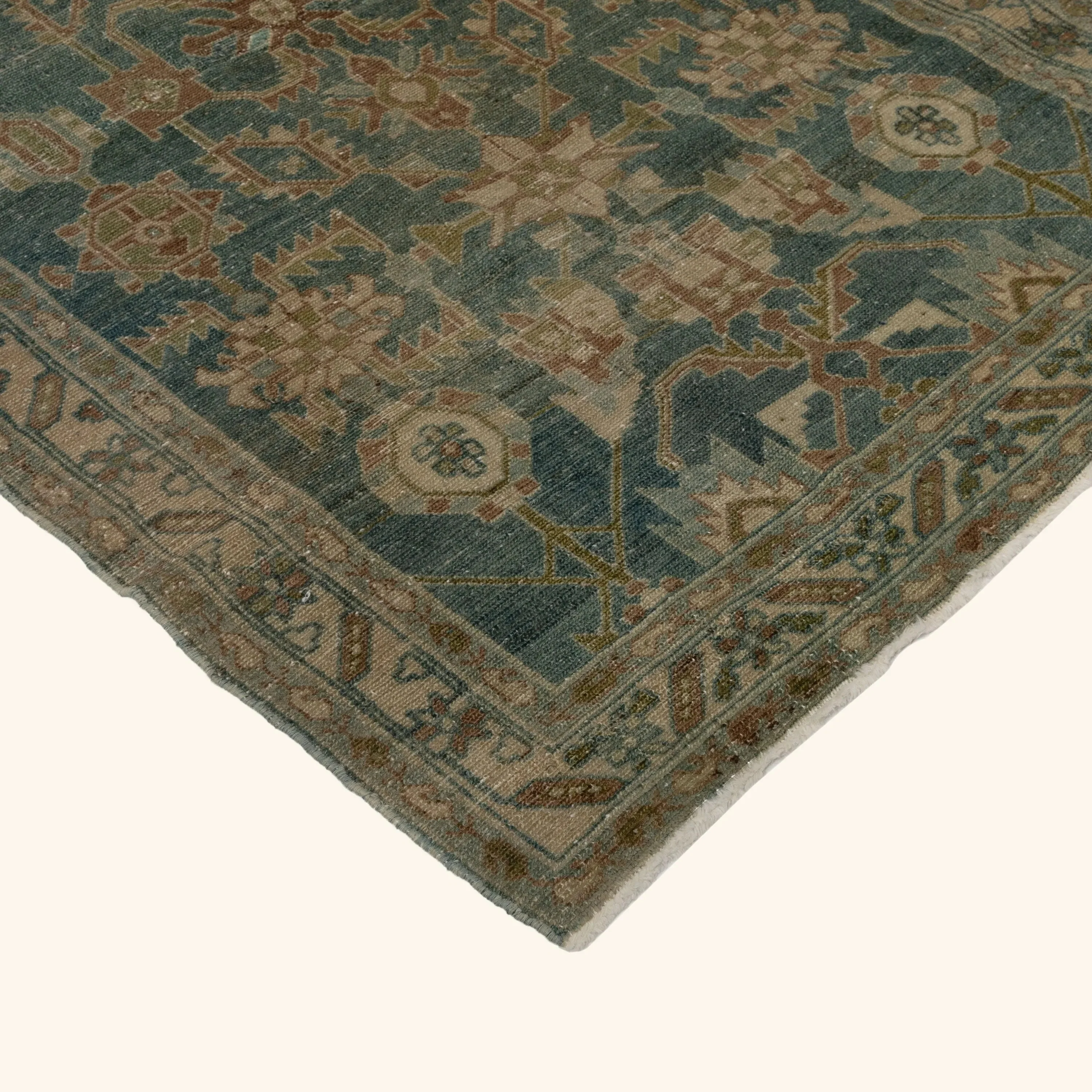 Navy Vintage Malayer Runner - 3'8" x 15'7" - Image 3