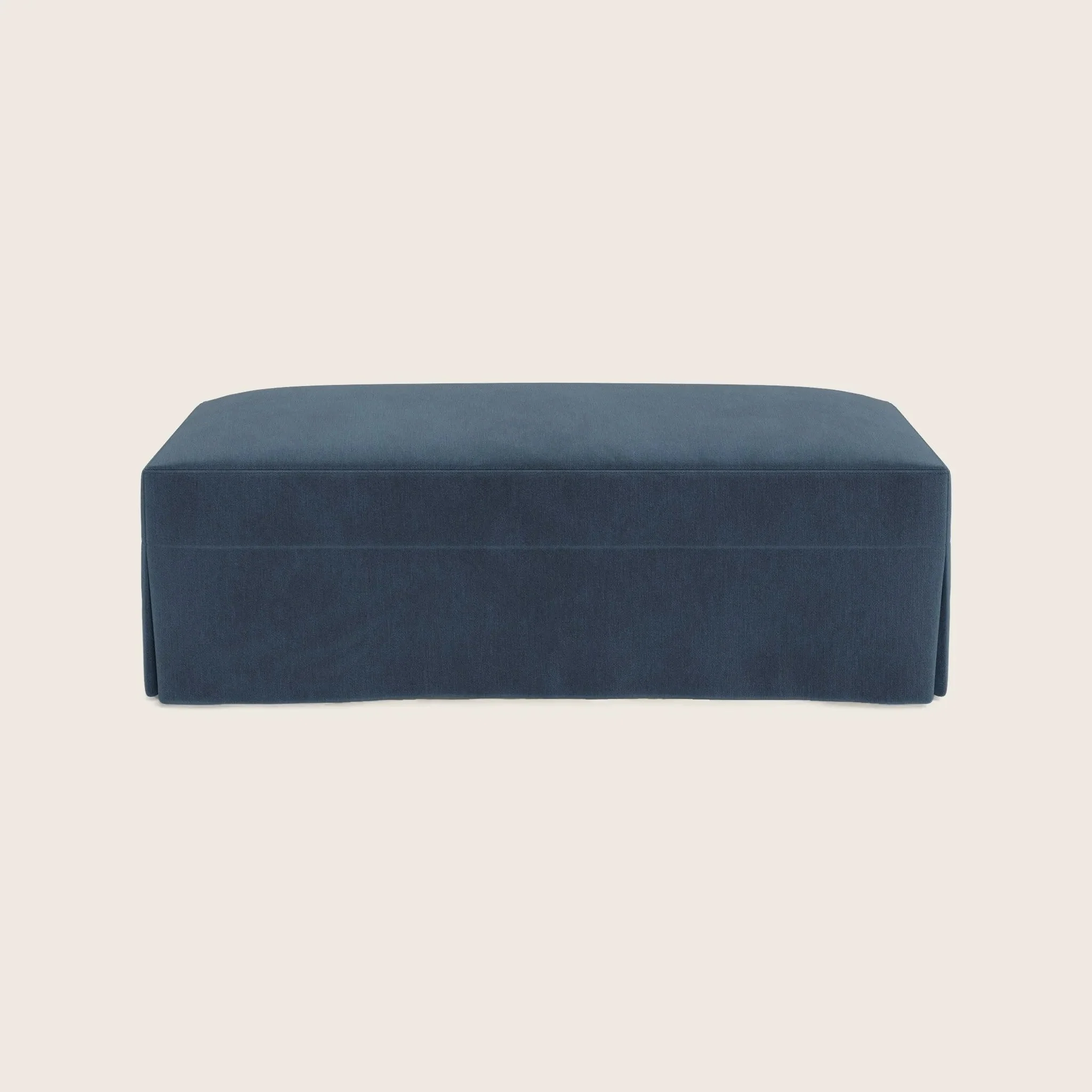 Martha's Vineyard Slipped Ottoman - Image 17