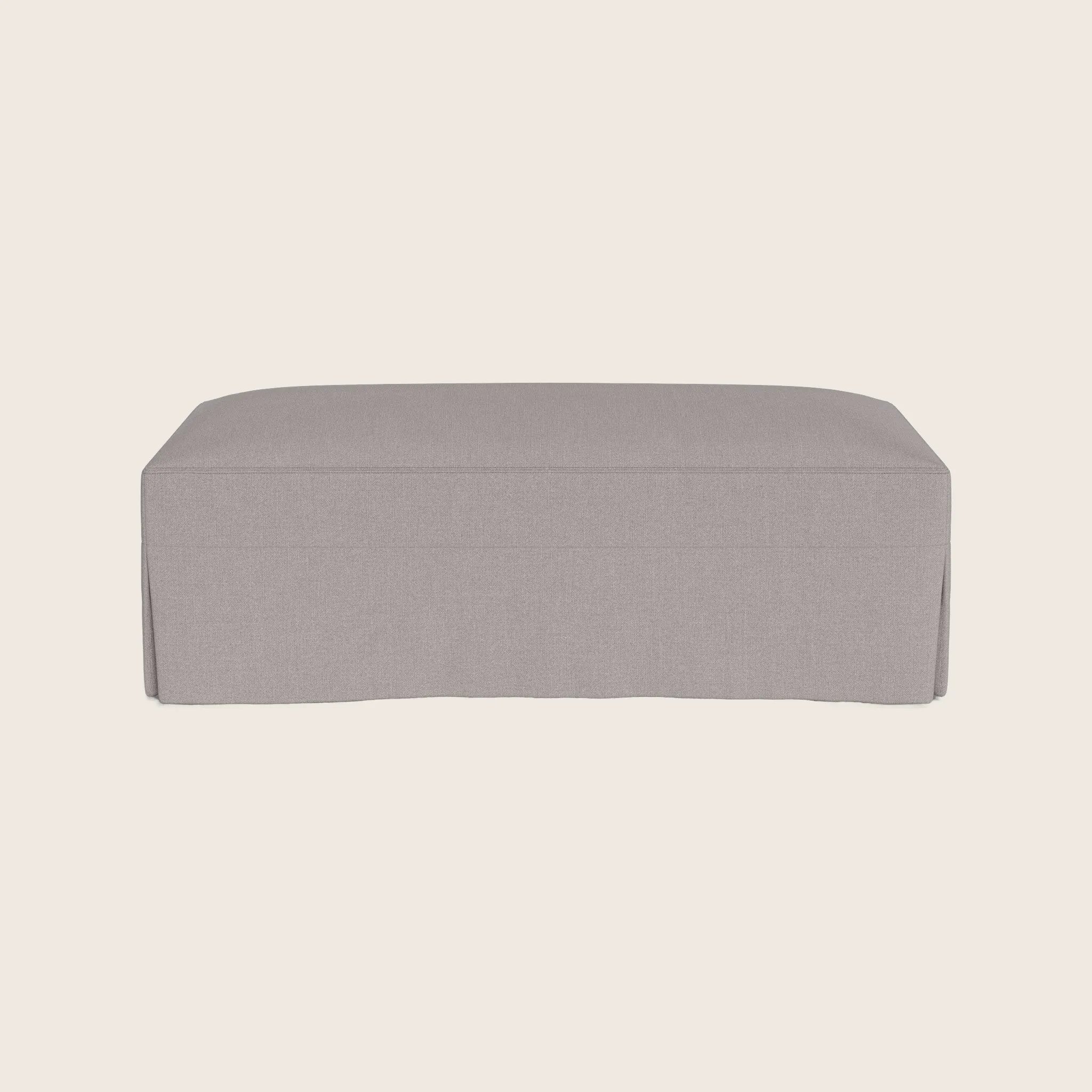 Martha's Vineyard Slipped Ottoman - Image 31