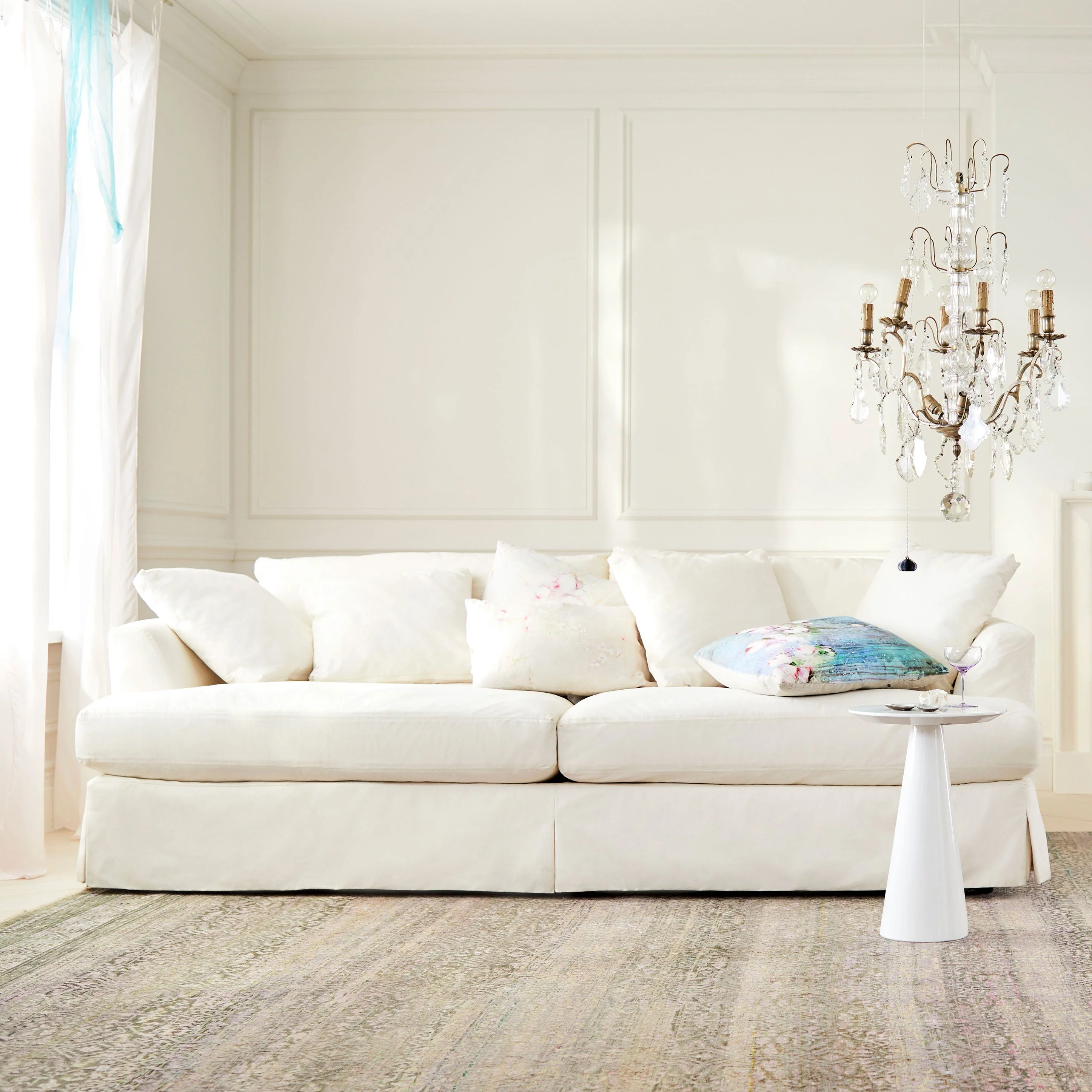 Martha's Vineyard Slipped Two Seat Sofa - Image 2