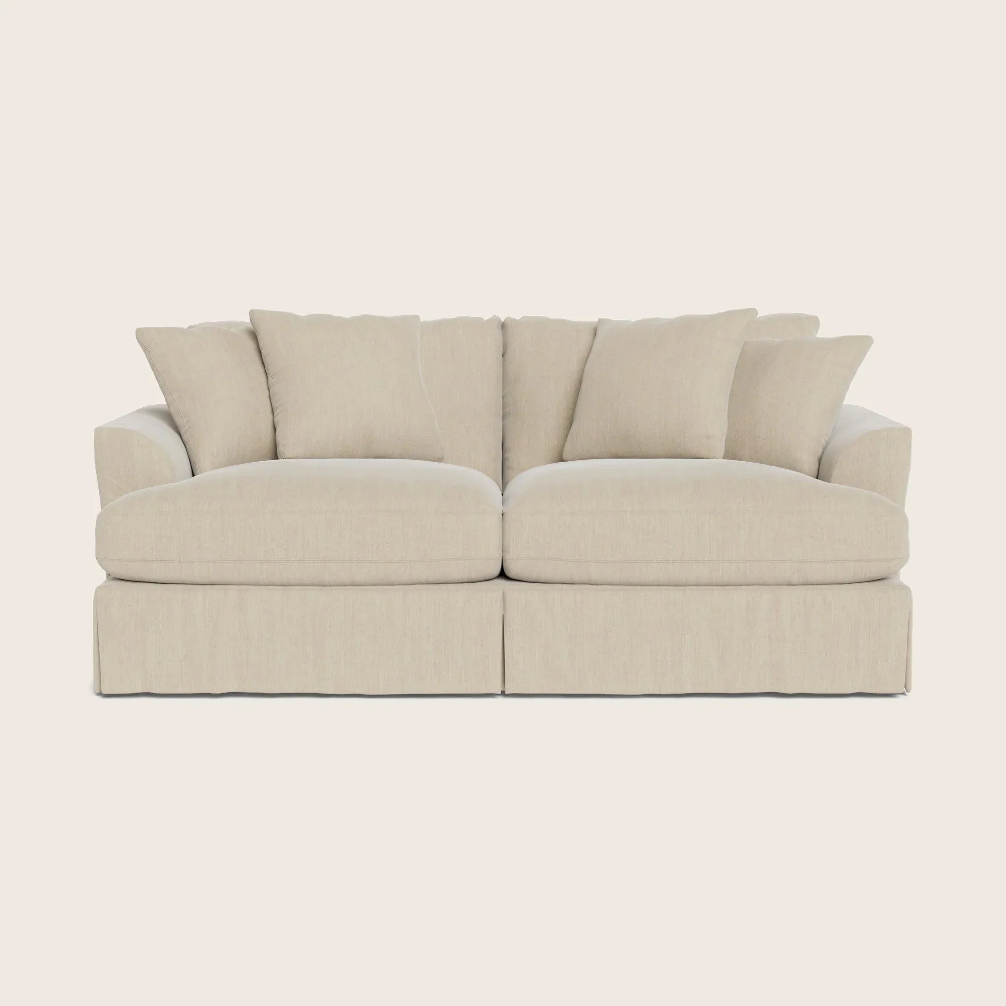 Martha's Vineyard Slipped Two Seat Sofa - Image 33