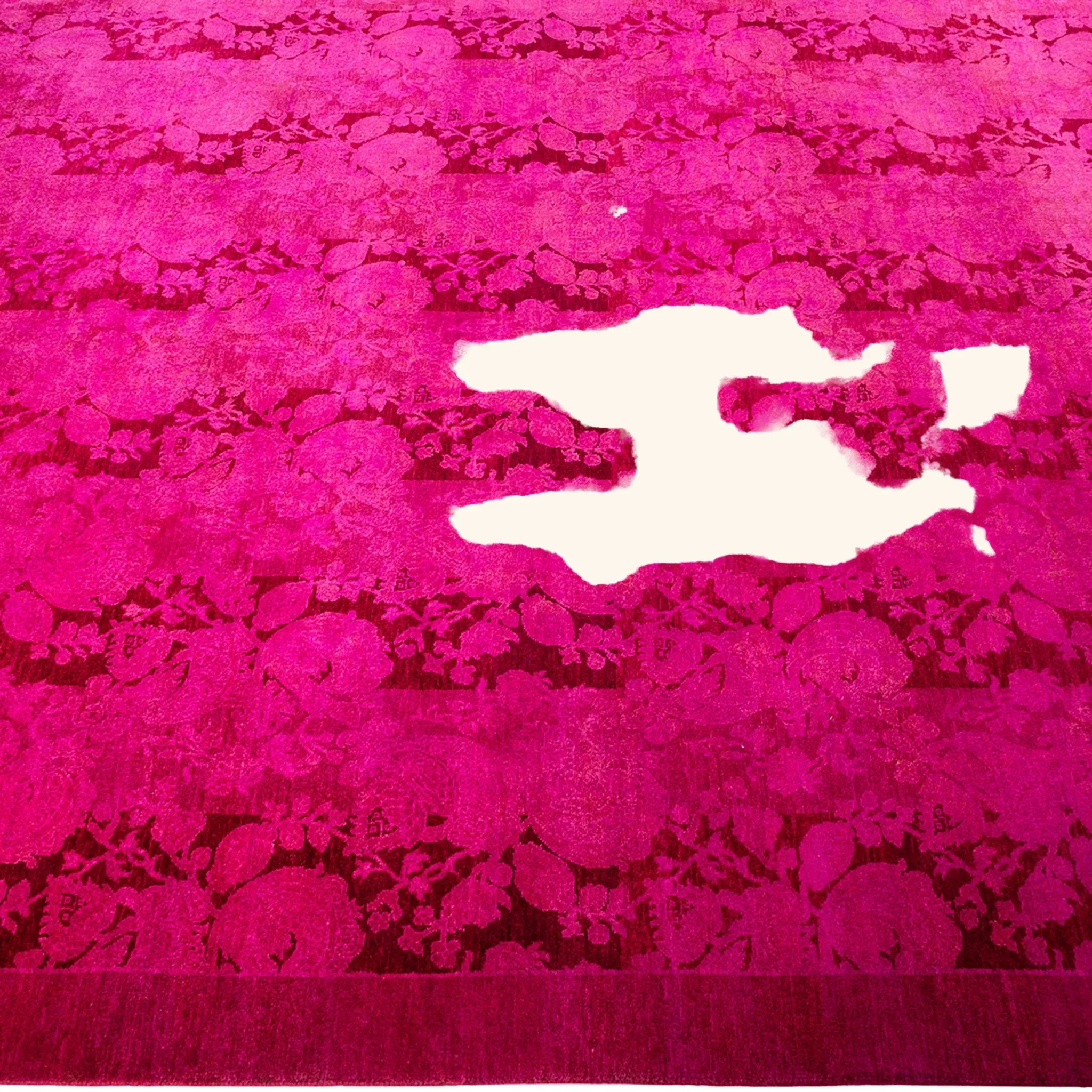 Pink Samsara Wool Rug - 9'3" x 11'10" - Image 4
