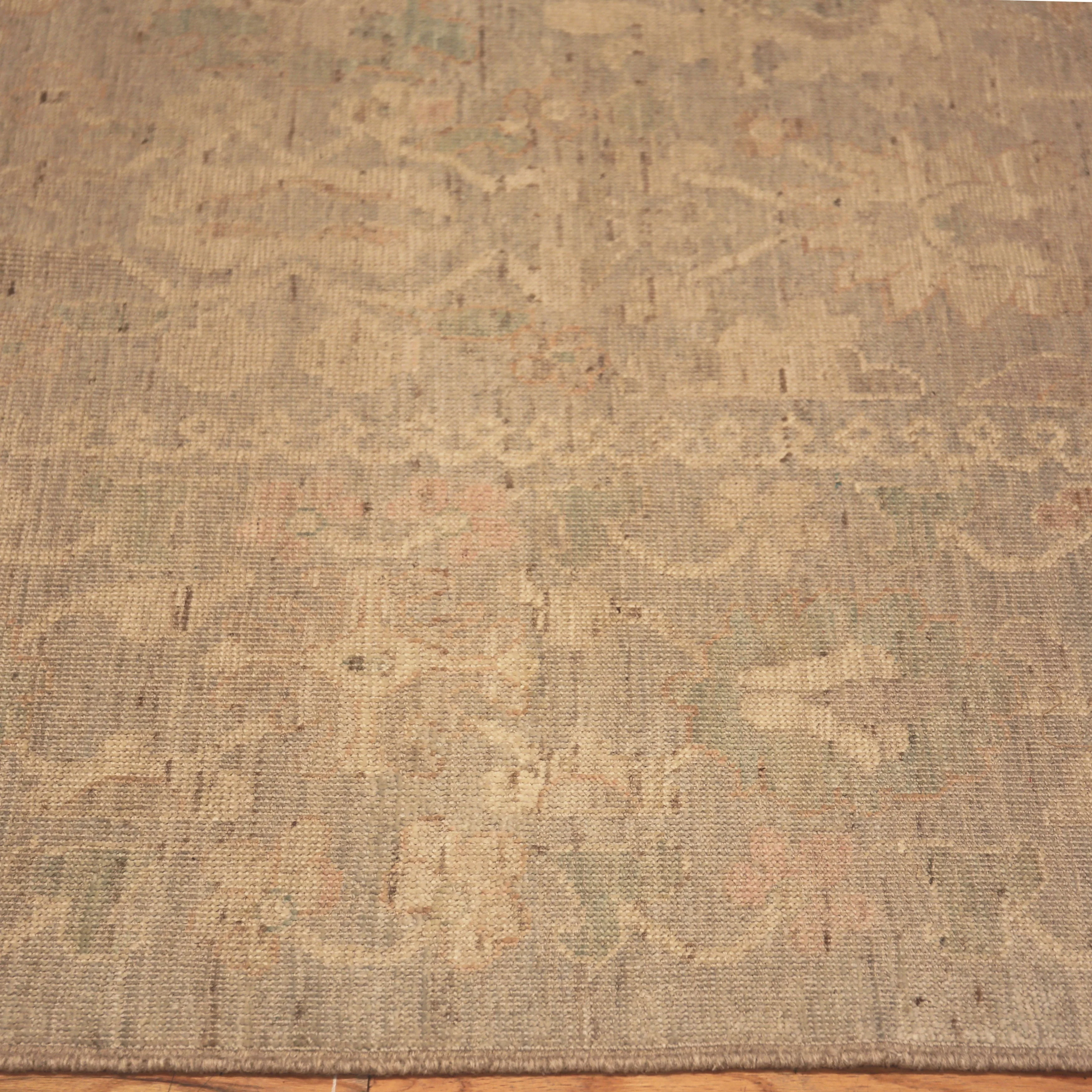 Natural Modern Wool Rug - 9' x 11'9" - Image 5