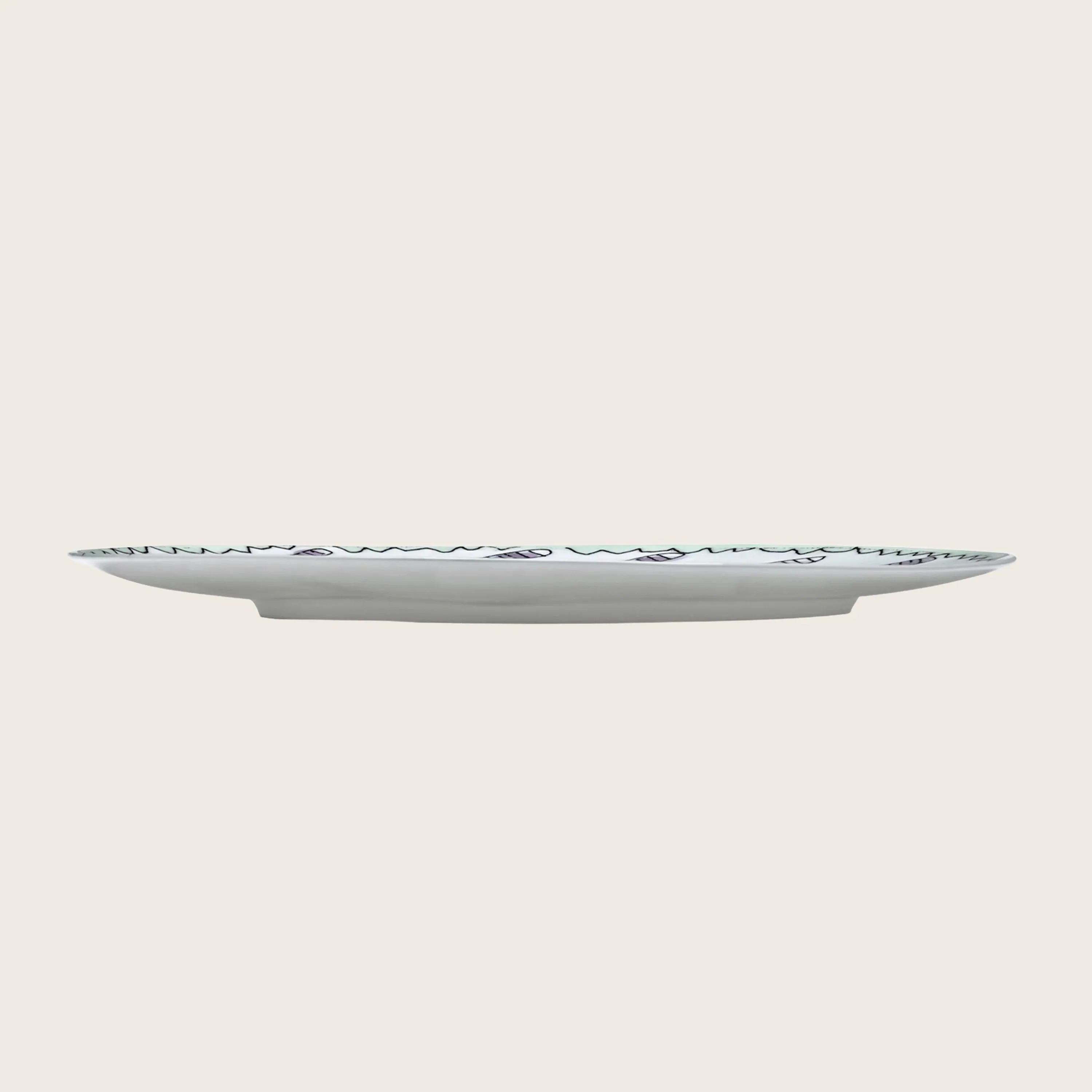 Midnight Flowers Salad Plate - Image 11