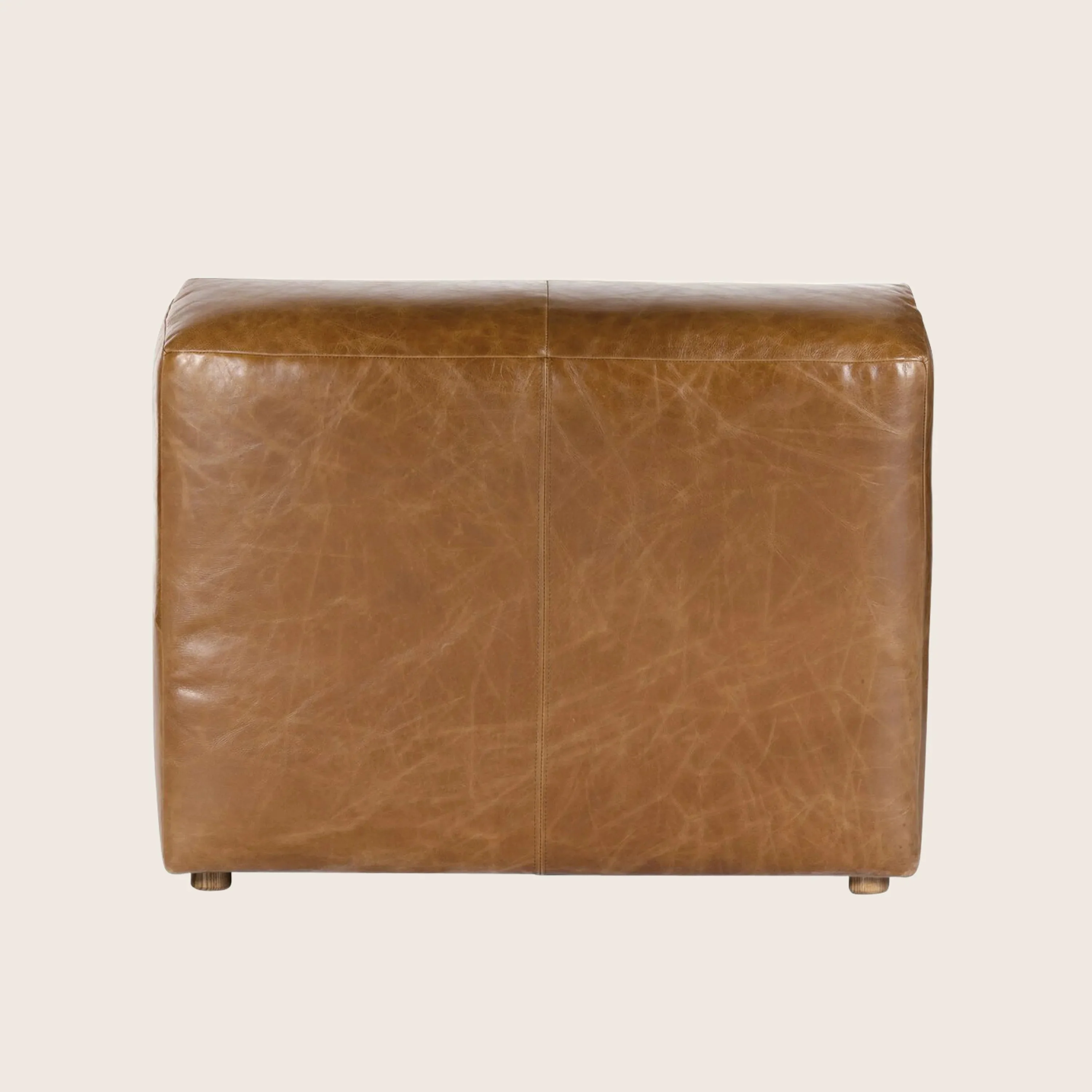 Miles Leather Chair - Image 4