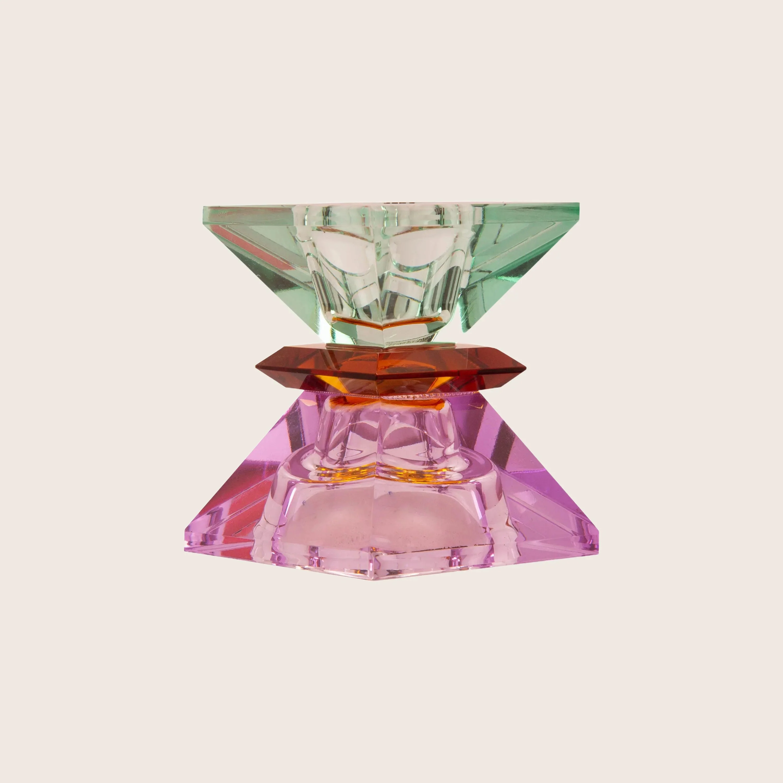 Mirror Crystal Candle Holder - Image 3