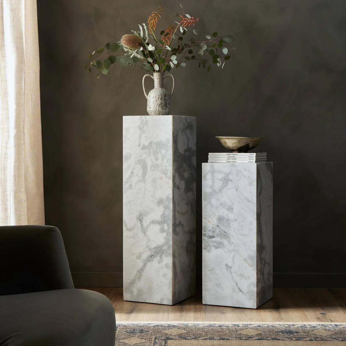 Modern Marble Pedestal - Image 11