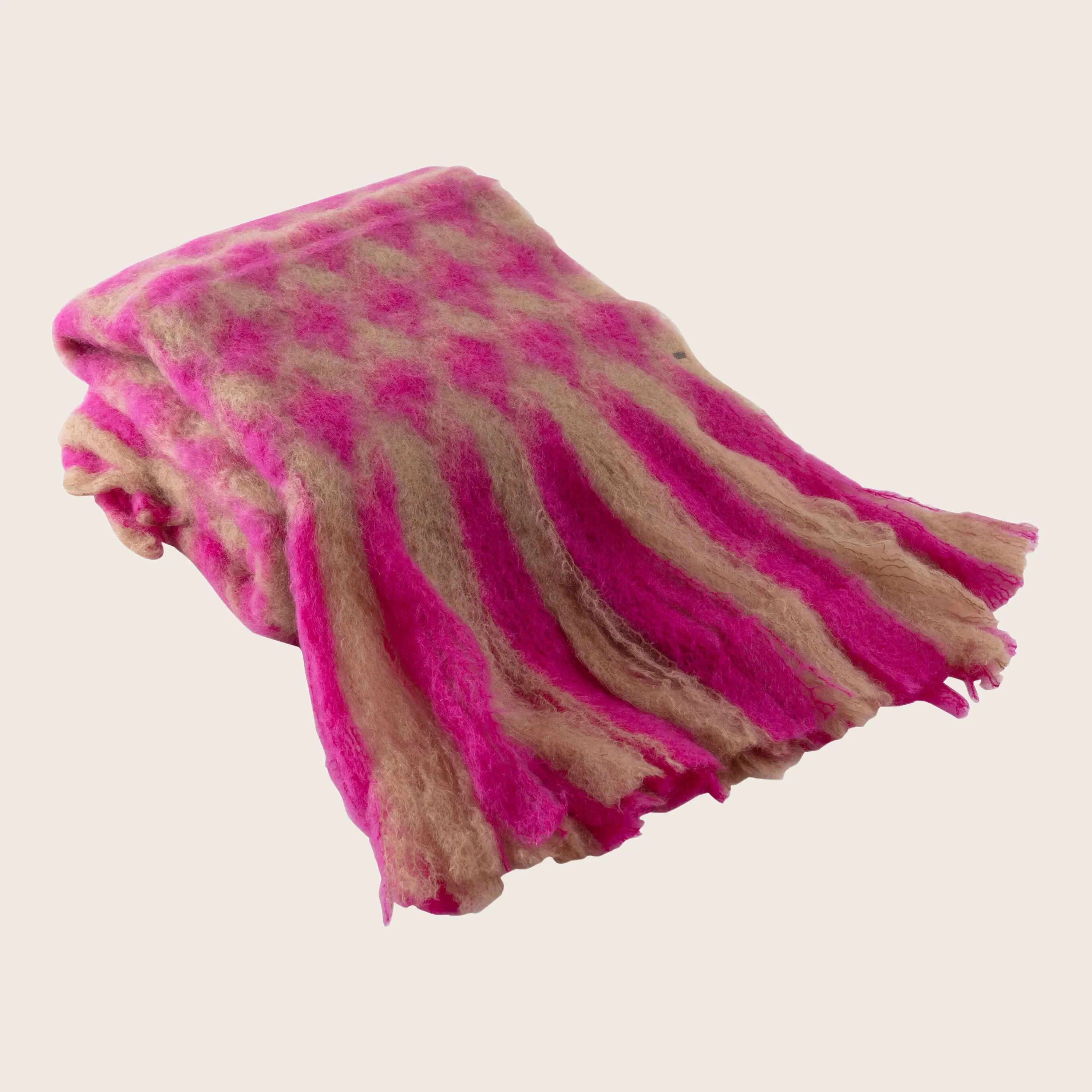 Mohair Herringbone Throw - Image 3
