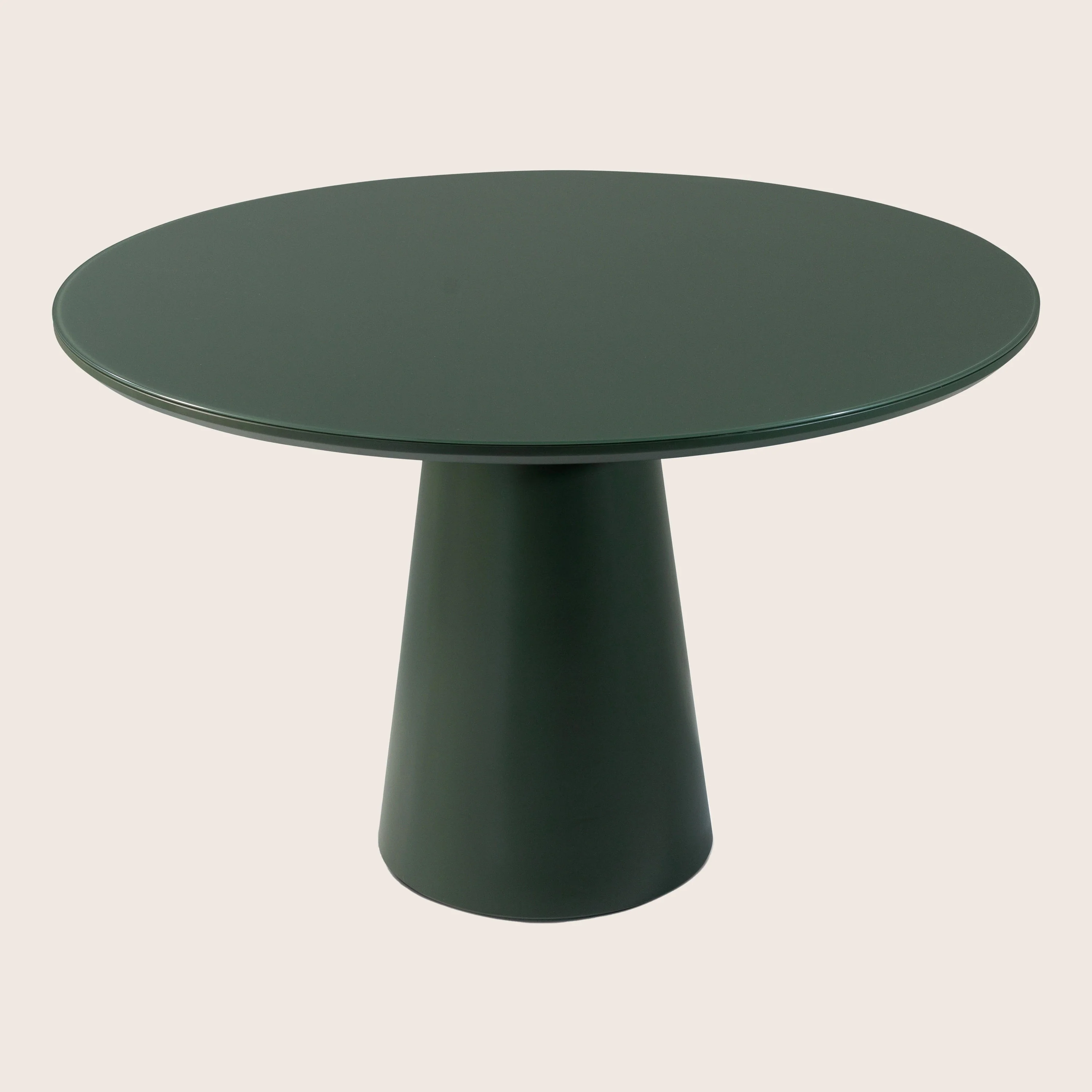 Mona Round Glass Top Dining Table - Image 10