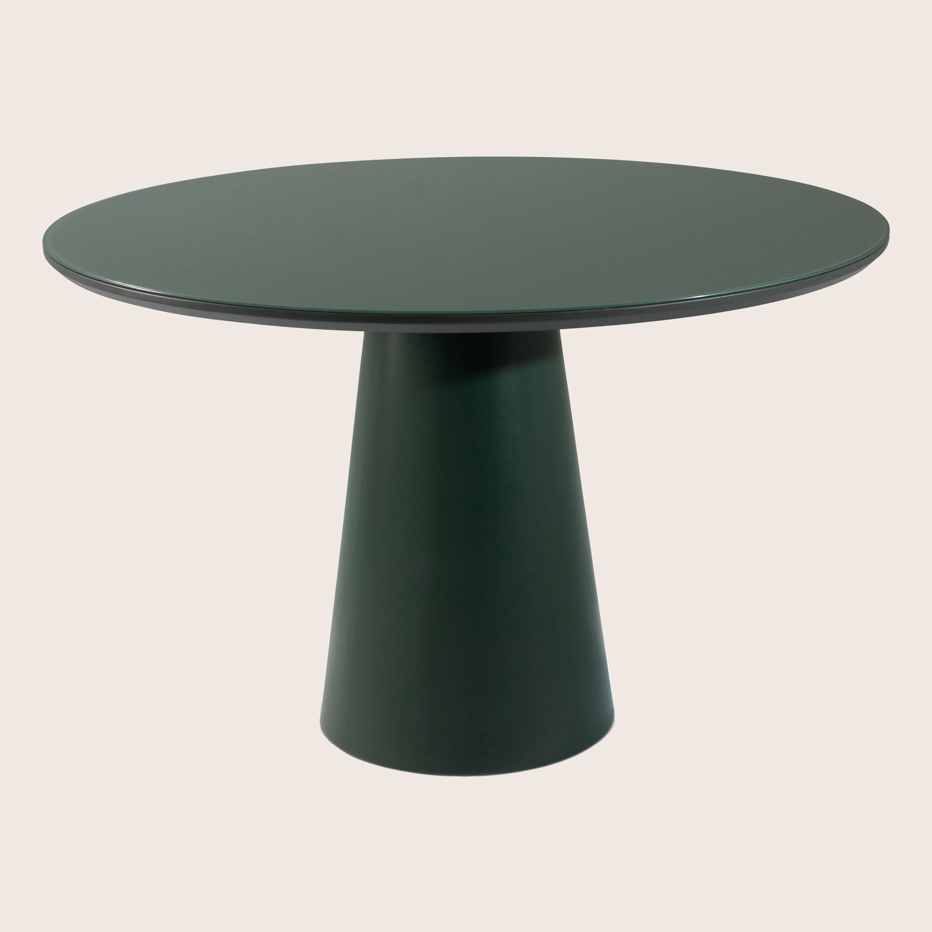 Mona Round Glass Top Dining Table - Image 9