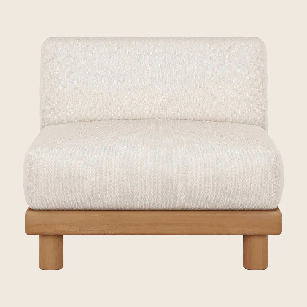 Monocle Outdoor Armless Chair - Image 11
