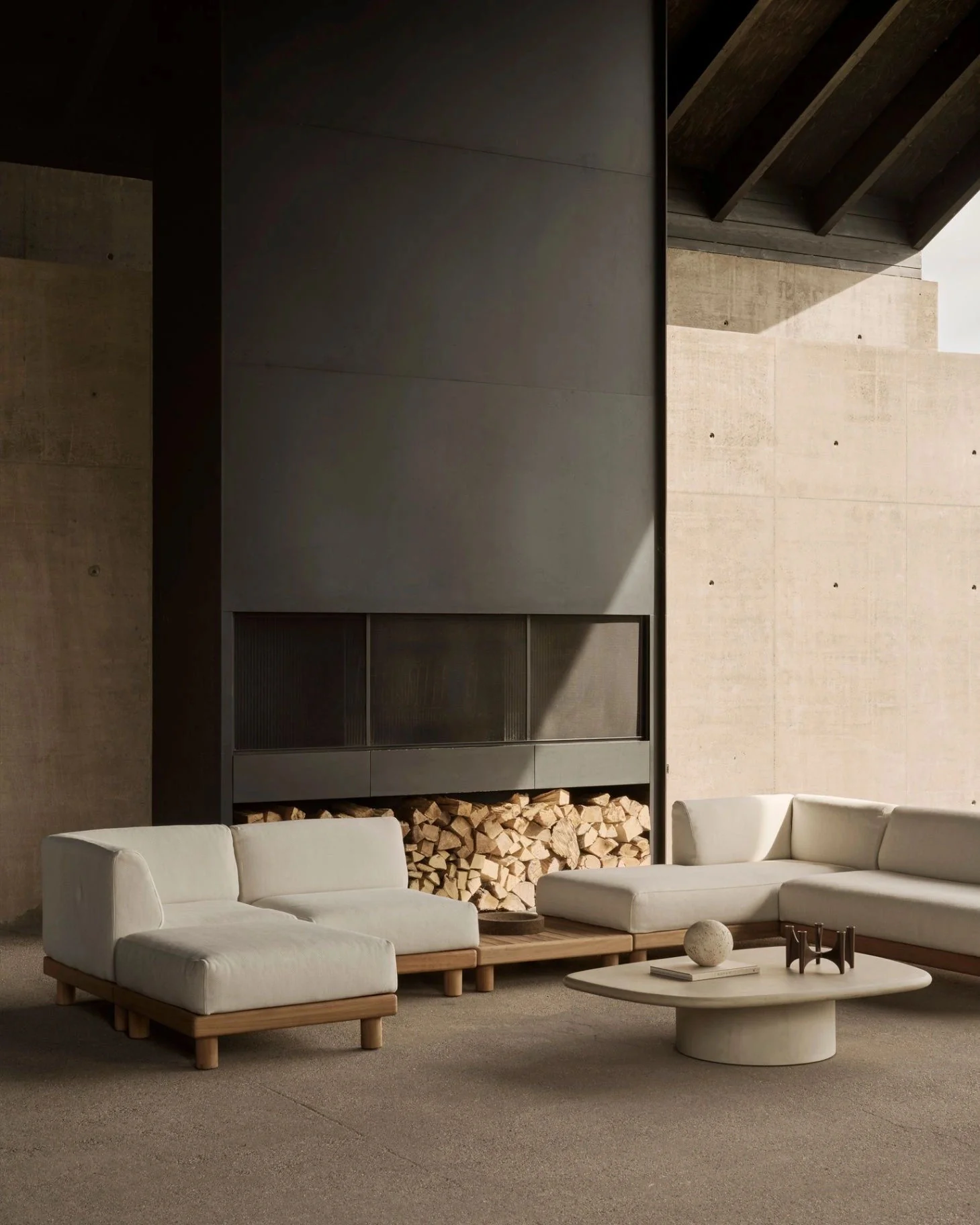 Monocle Outdoor Armless Chair - Image 12