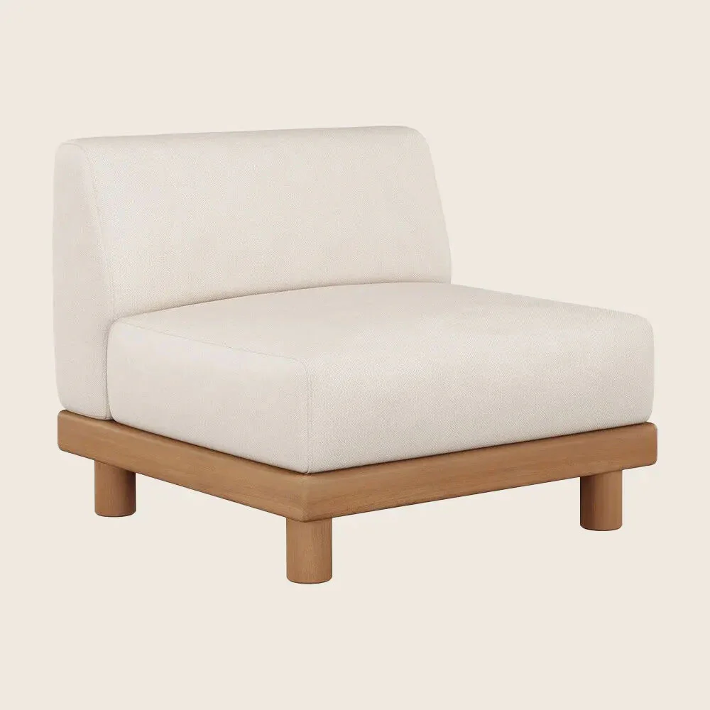 Monocle Outdoor Armless Chair - Image 14