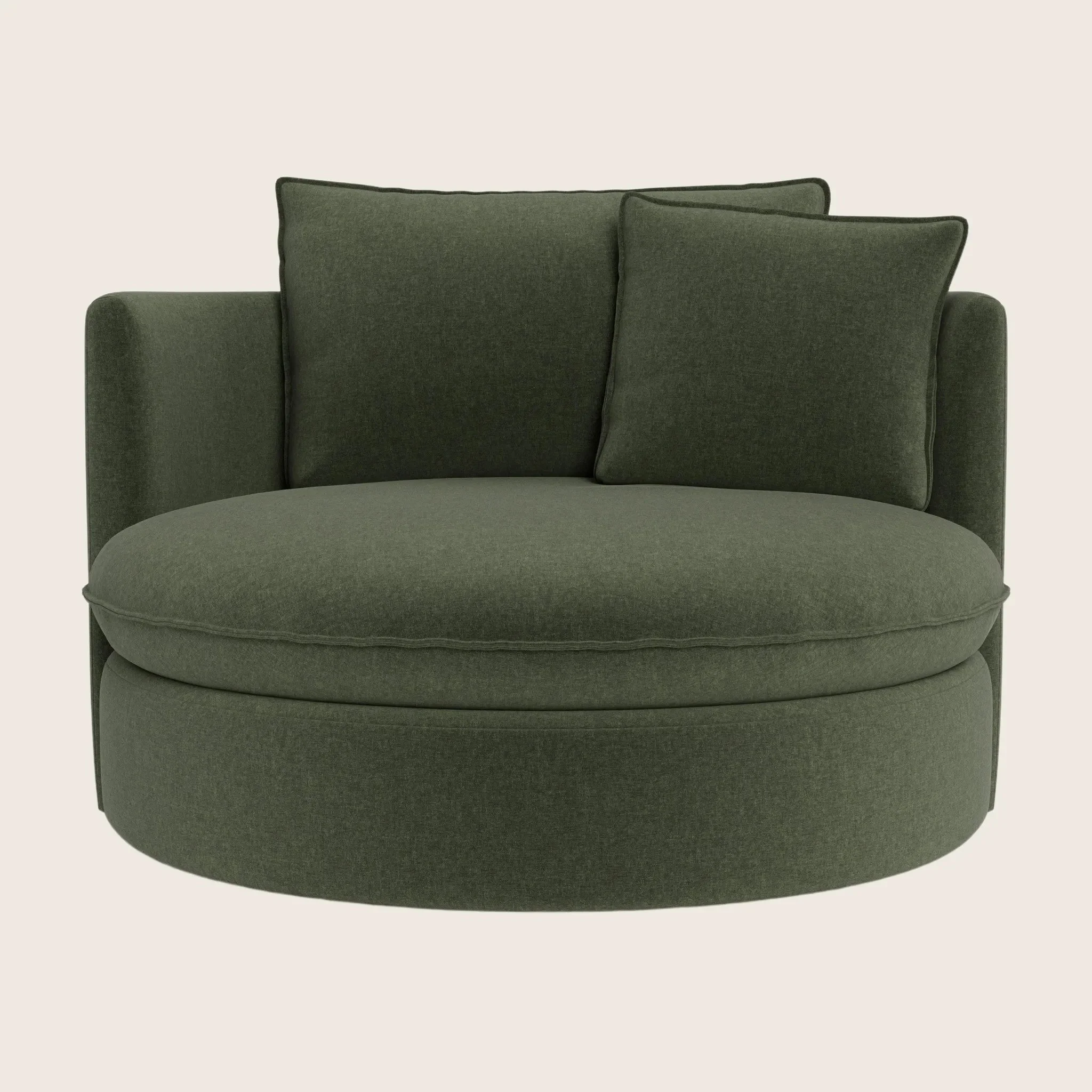 Montauk Round Swivel Chair - Image 11