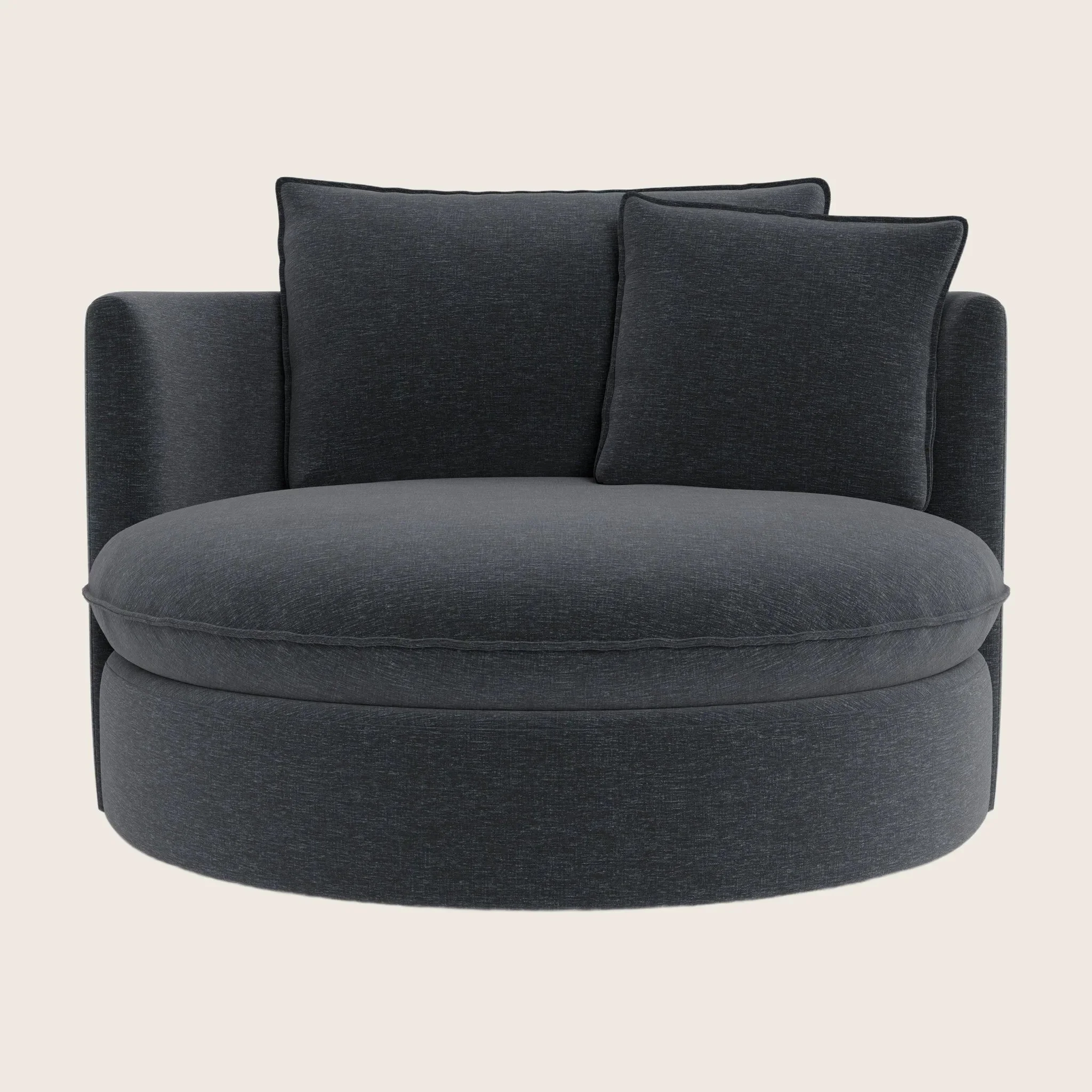 Montauk Round Swivel Chair - Image 18