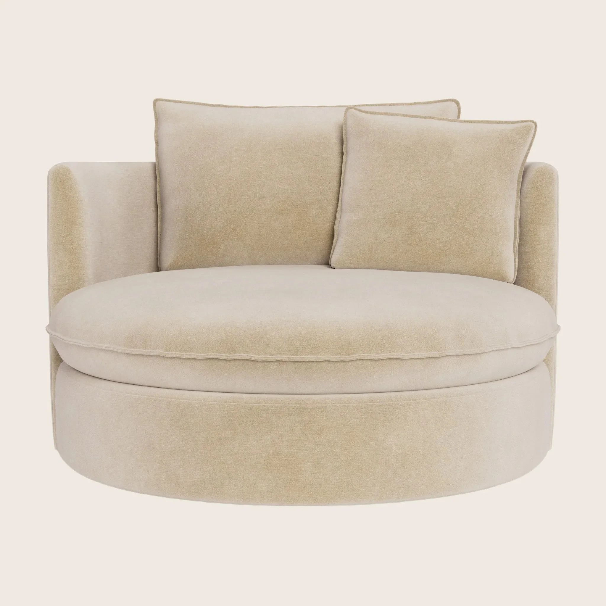 Montauk Round Swivel Chair - Image 37