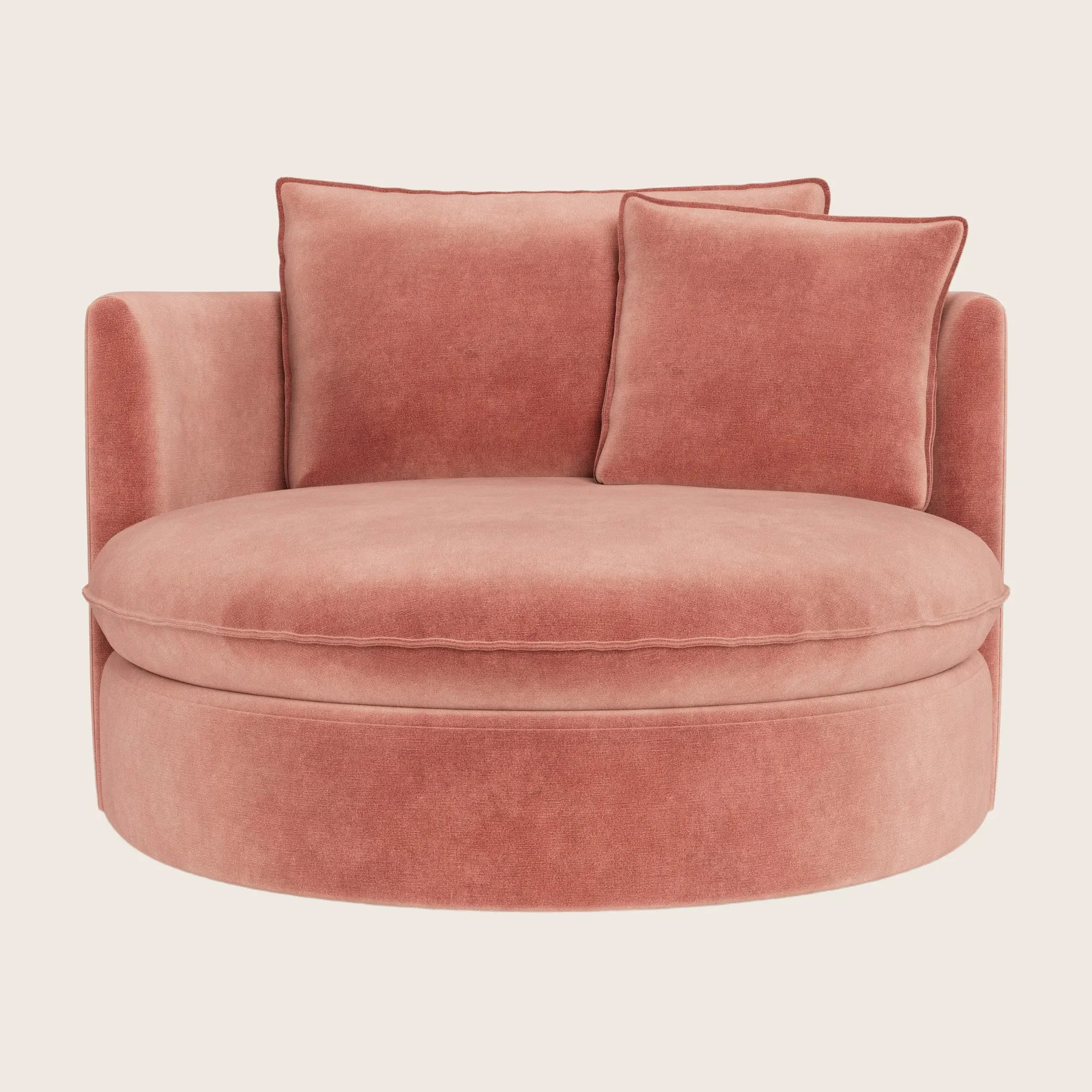 Montauk Round Swivel Chair - Image 38
