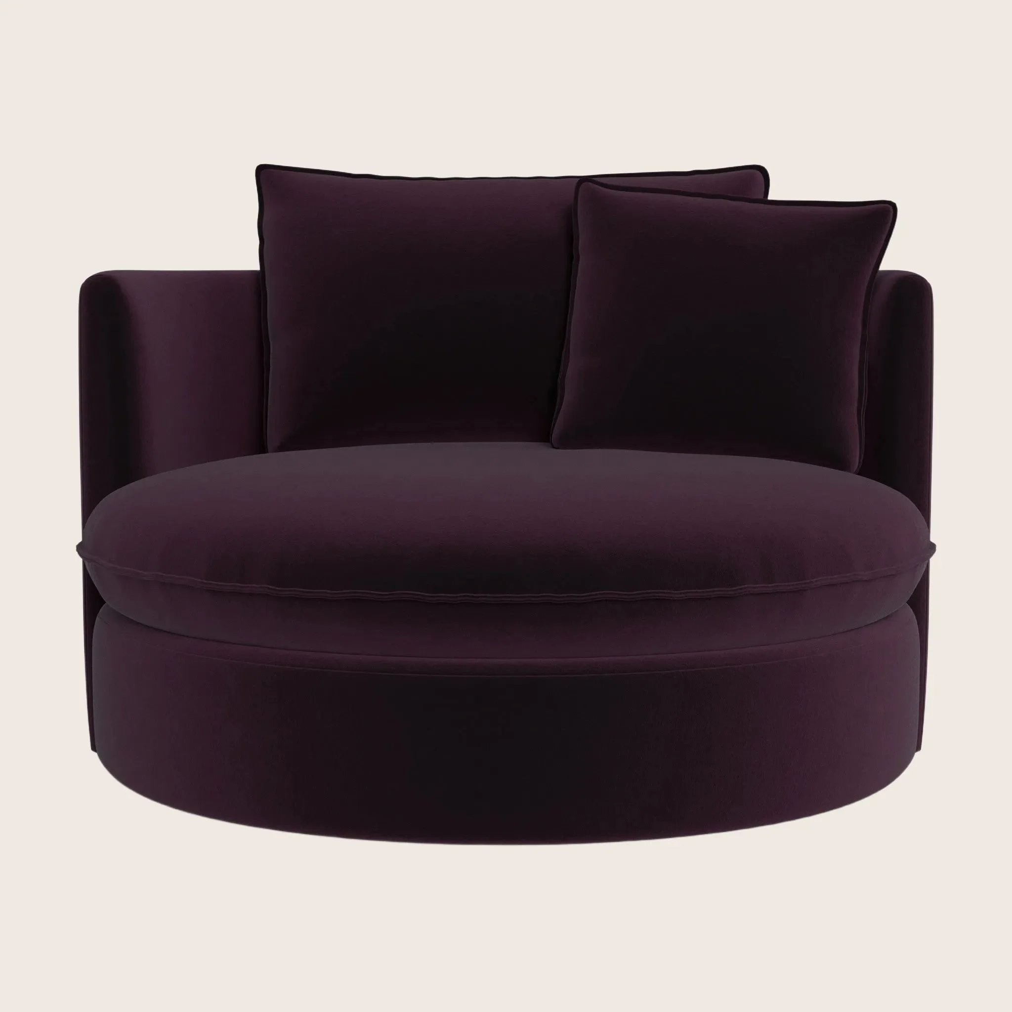 Montauk Round Swivel Chair - Image 49