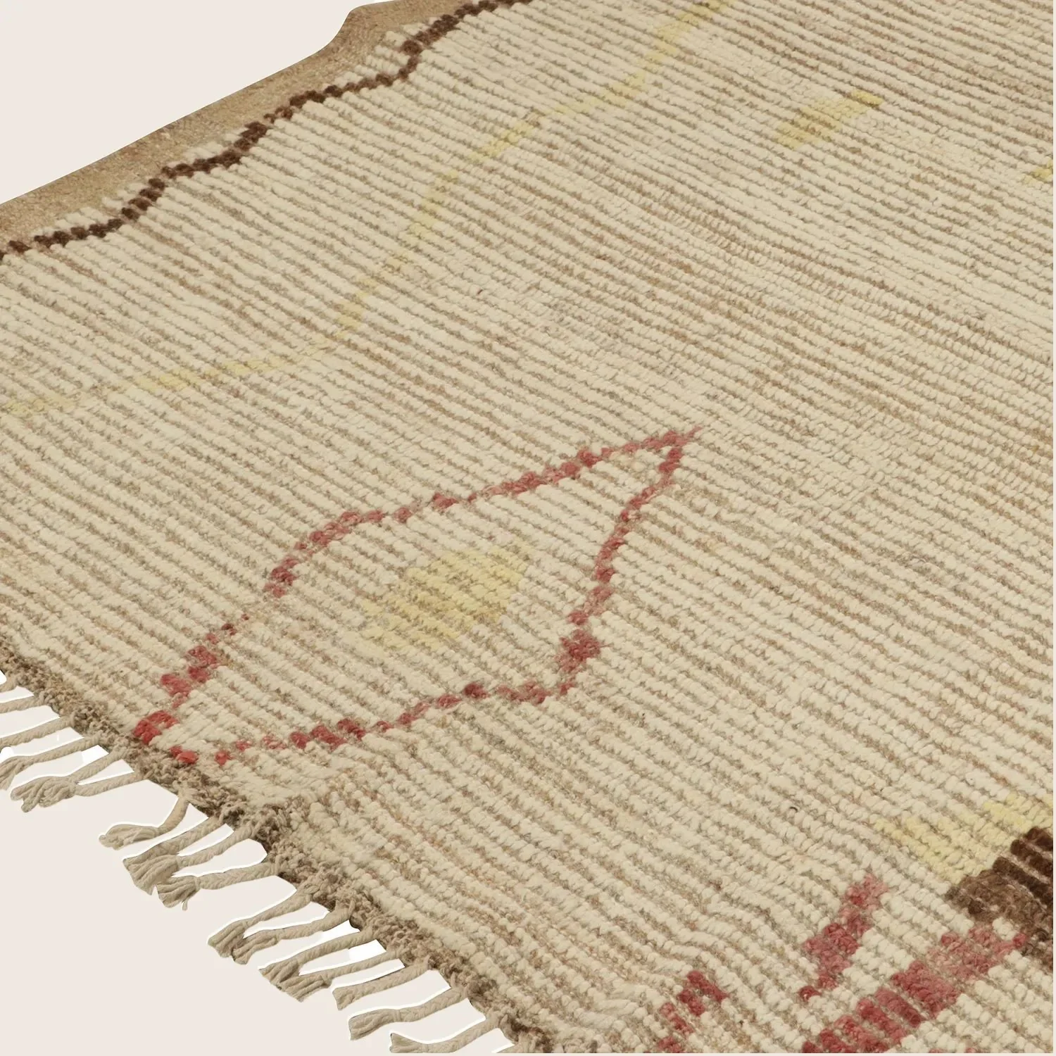 Beige Zameen Geometric Moroccan Rug 9'11" x 13'4" - Image 5