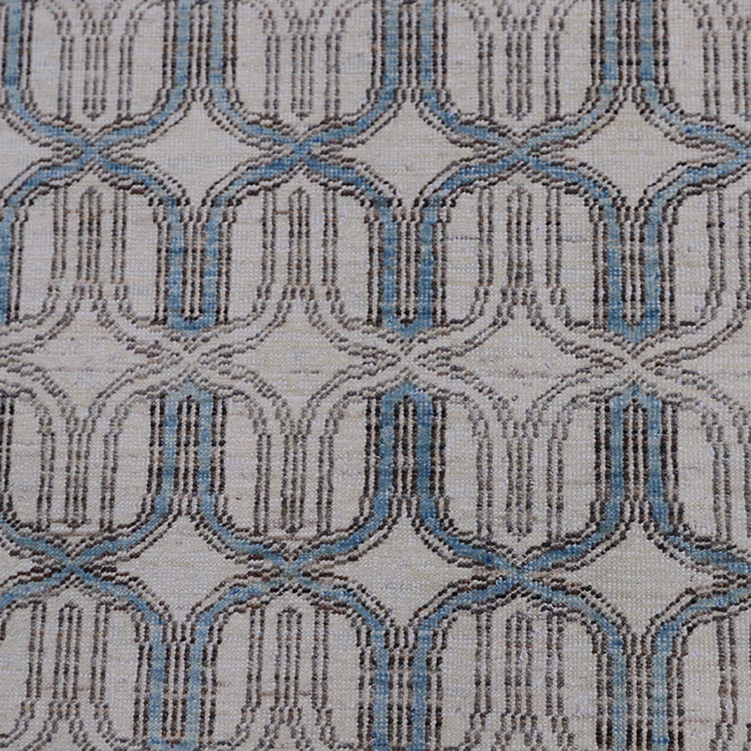 Modern Wool Rug- 8'x10'2" - Image 3