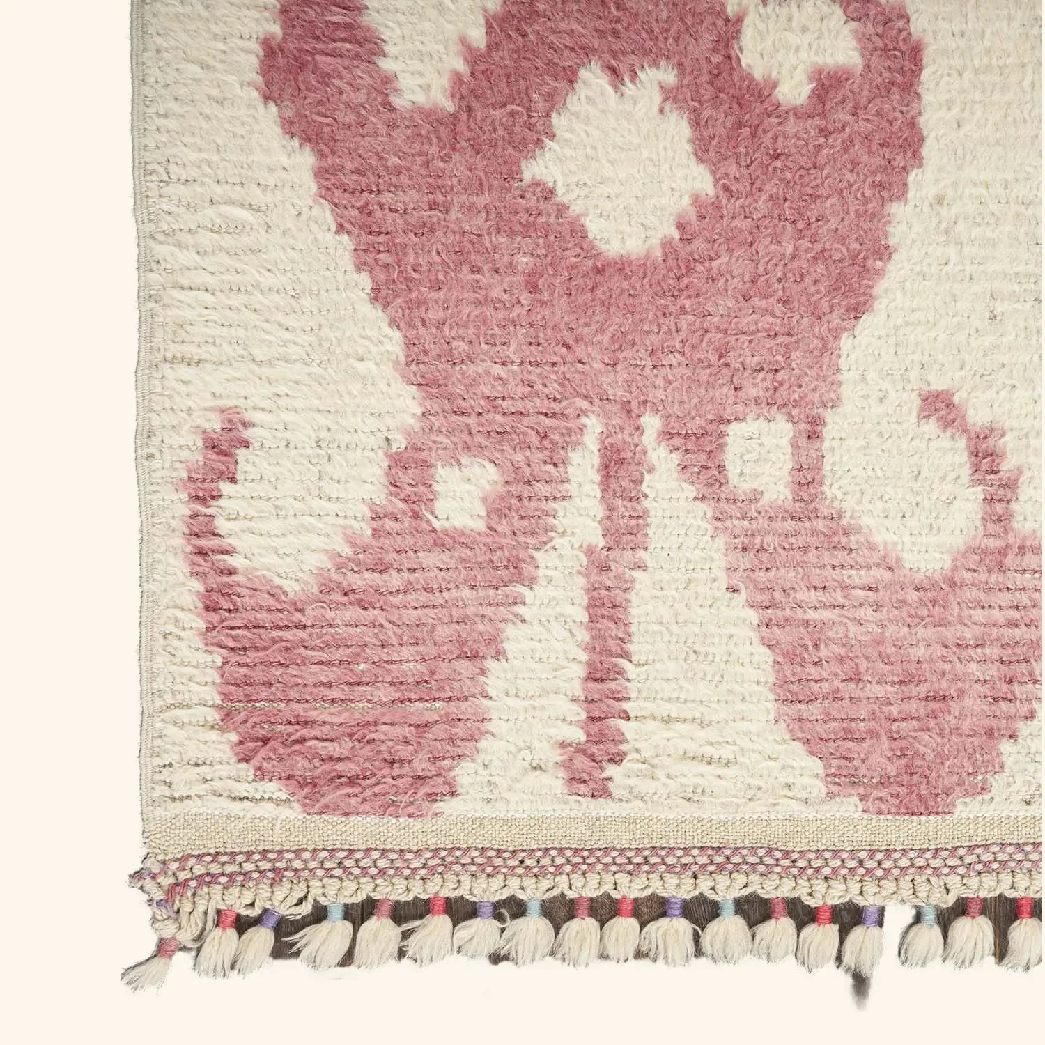 Multi Moroccan Wool Rug - 9'5" x 12'2" - Image 6
