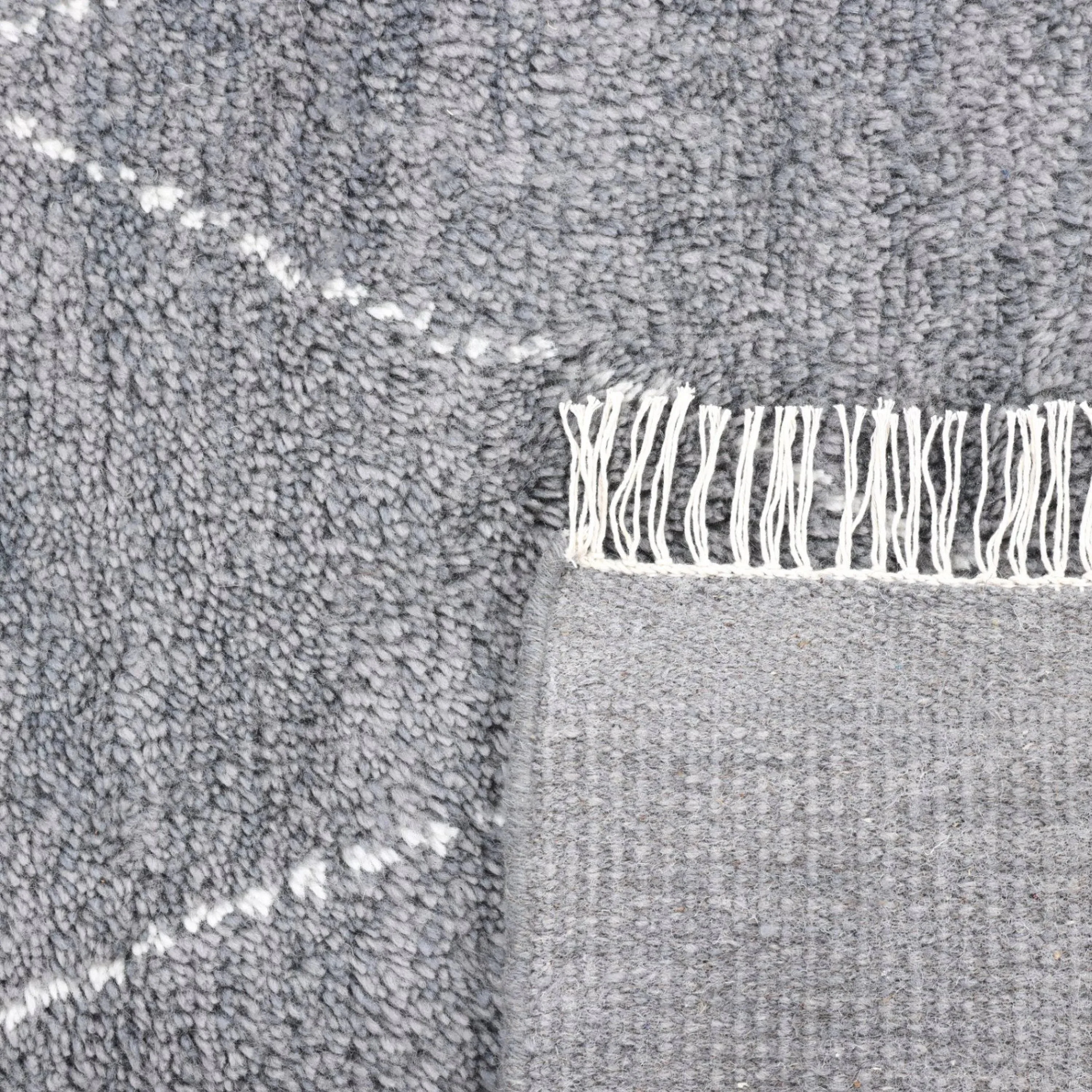 Moroccan Style Wool Rug - Image 4