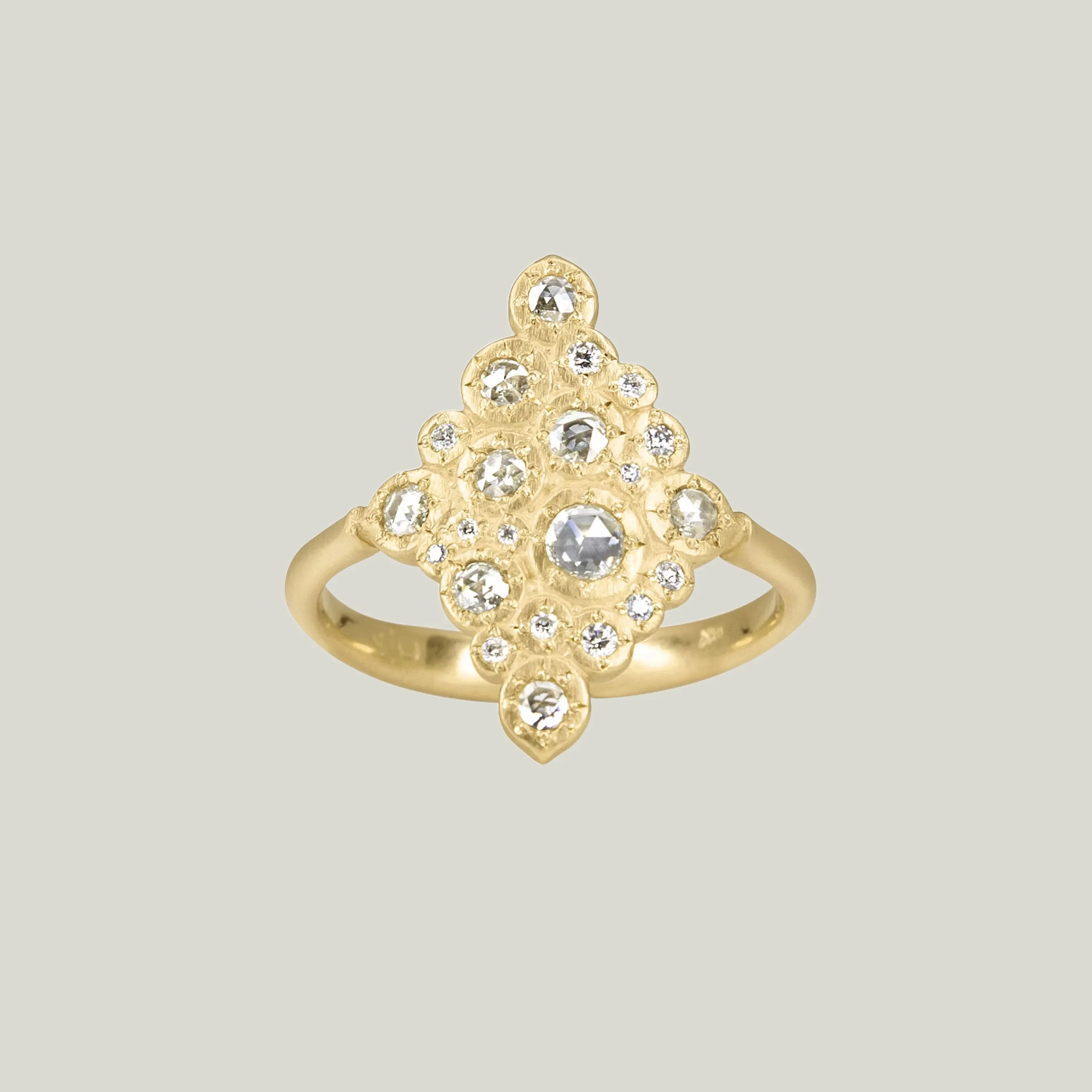 Mosaic Ring, Diamonds - Image 3