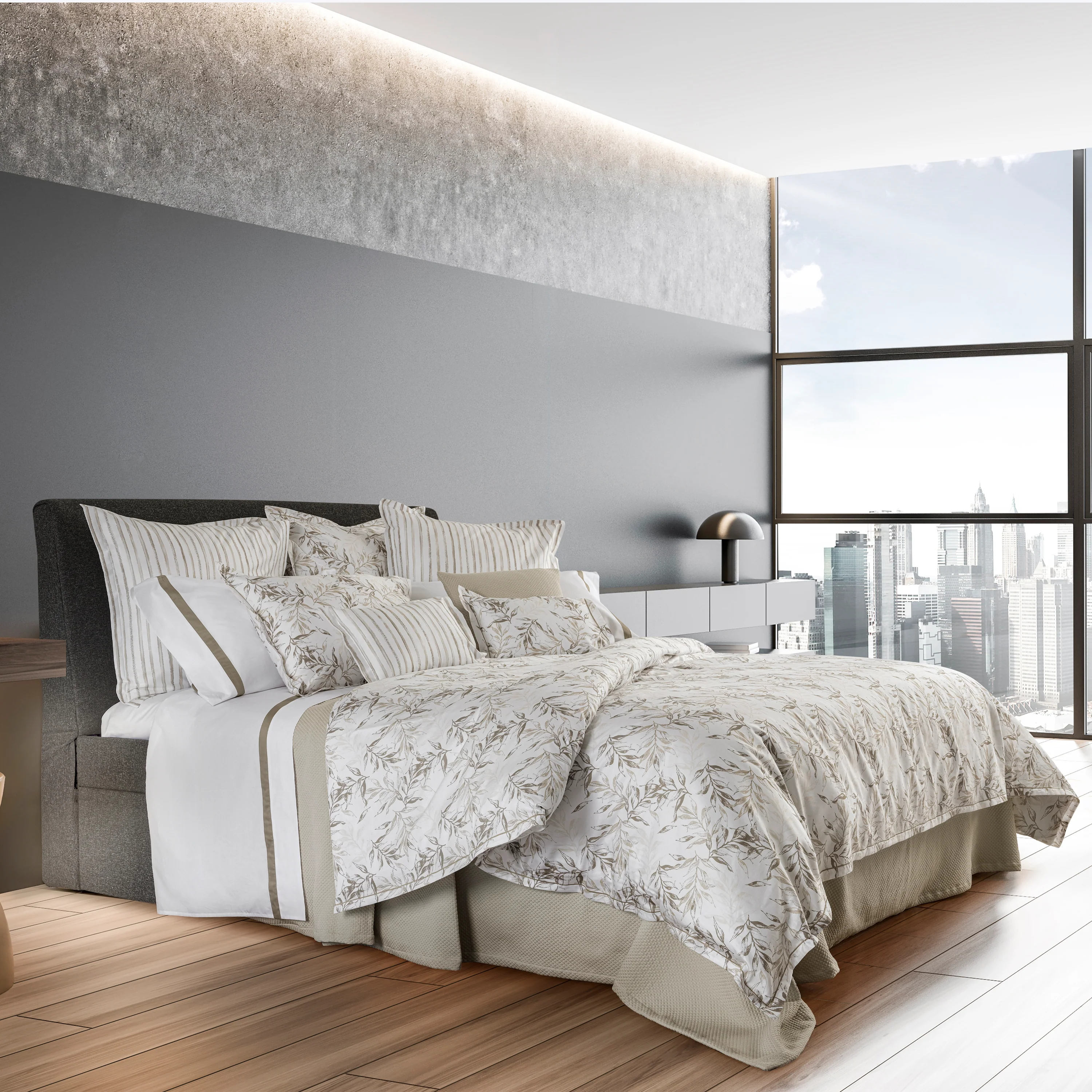 Natura Duvet & Shams, Beige - Image 2
