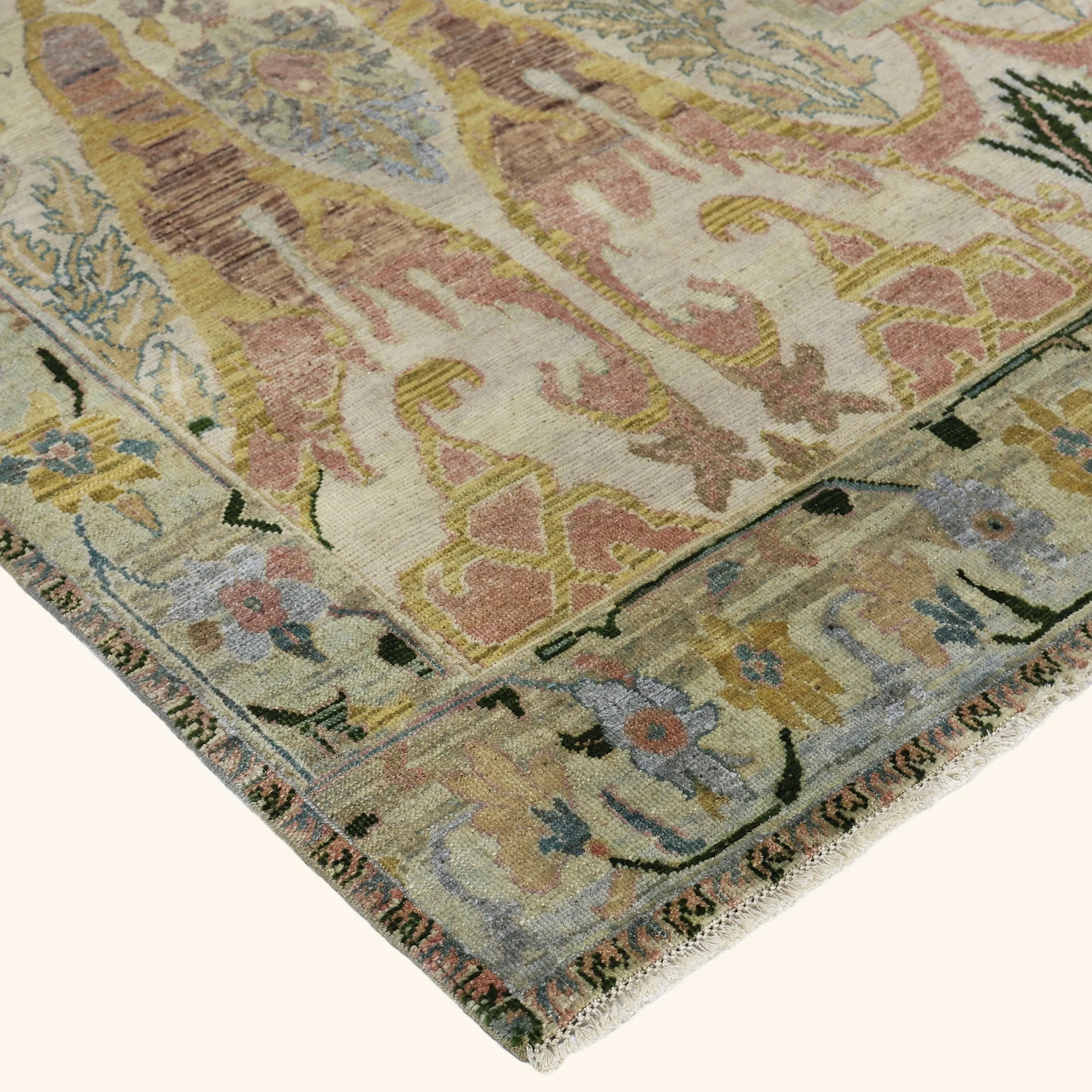 Natural Alchemy Traditional Wool Rug - 5'10" x 9'2" - Image 2