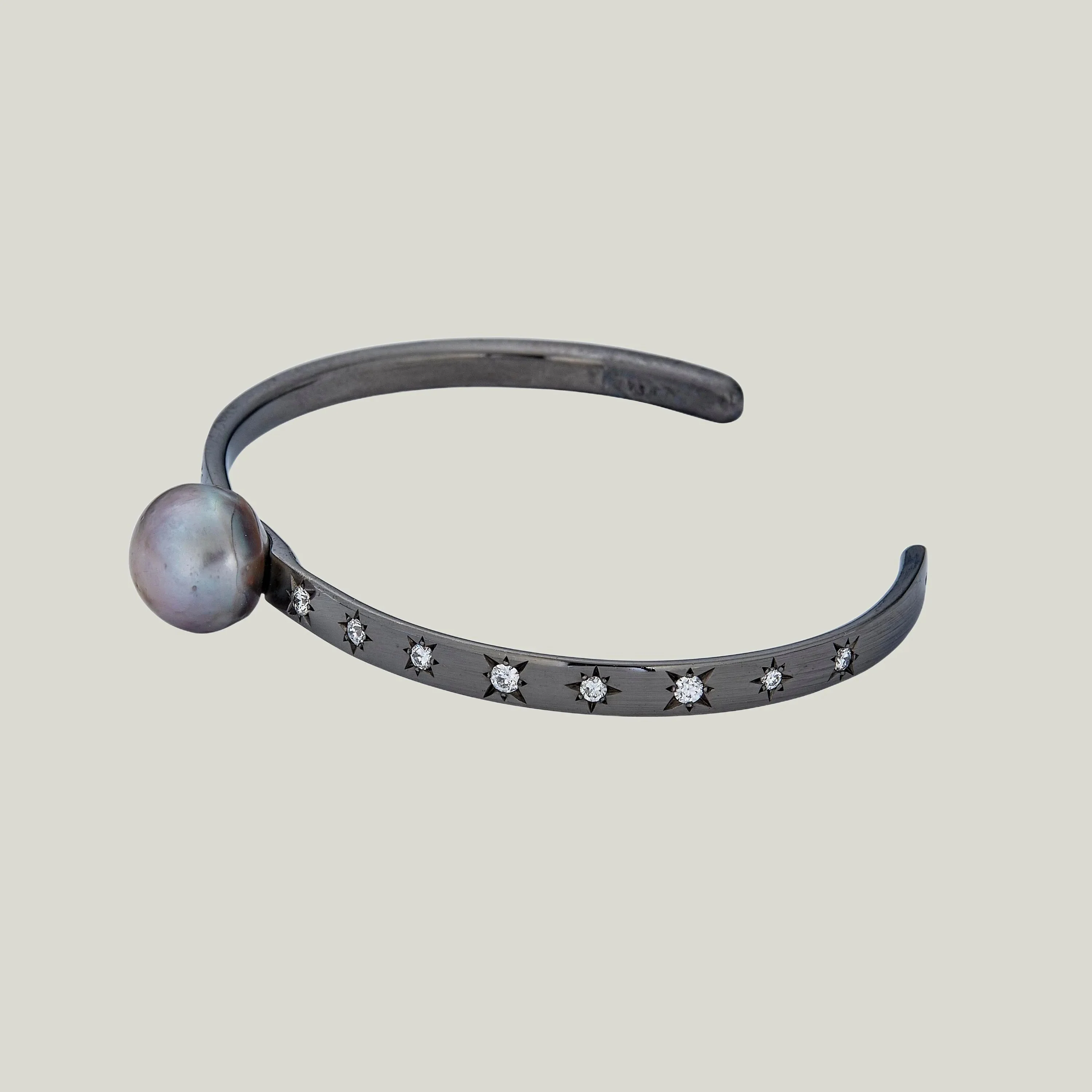 Natural Pearl Bangle - Image 4