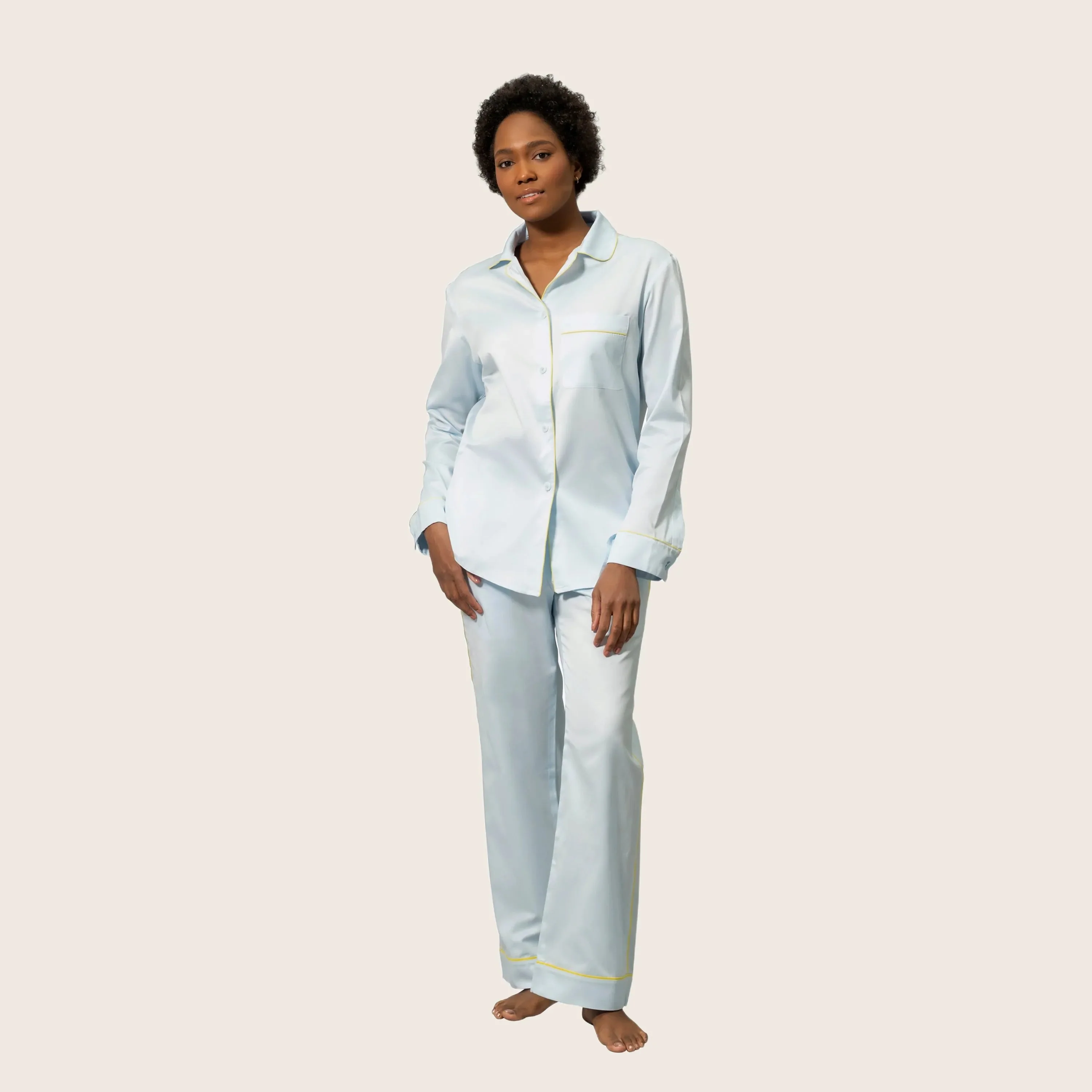 Nocturne Sateen Pajama Set - Image 13