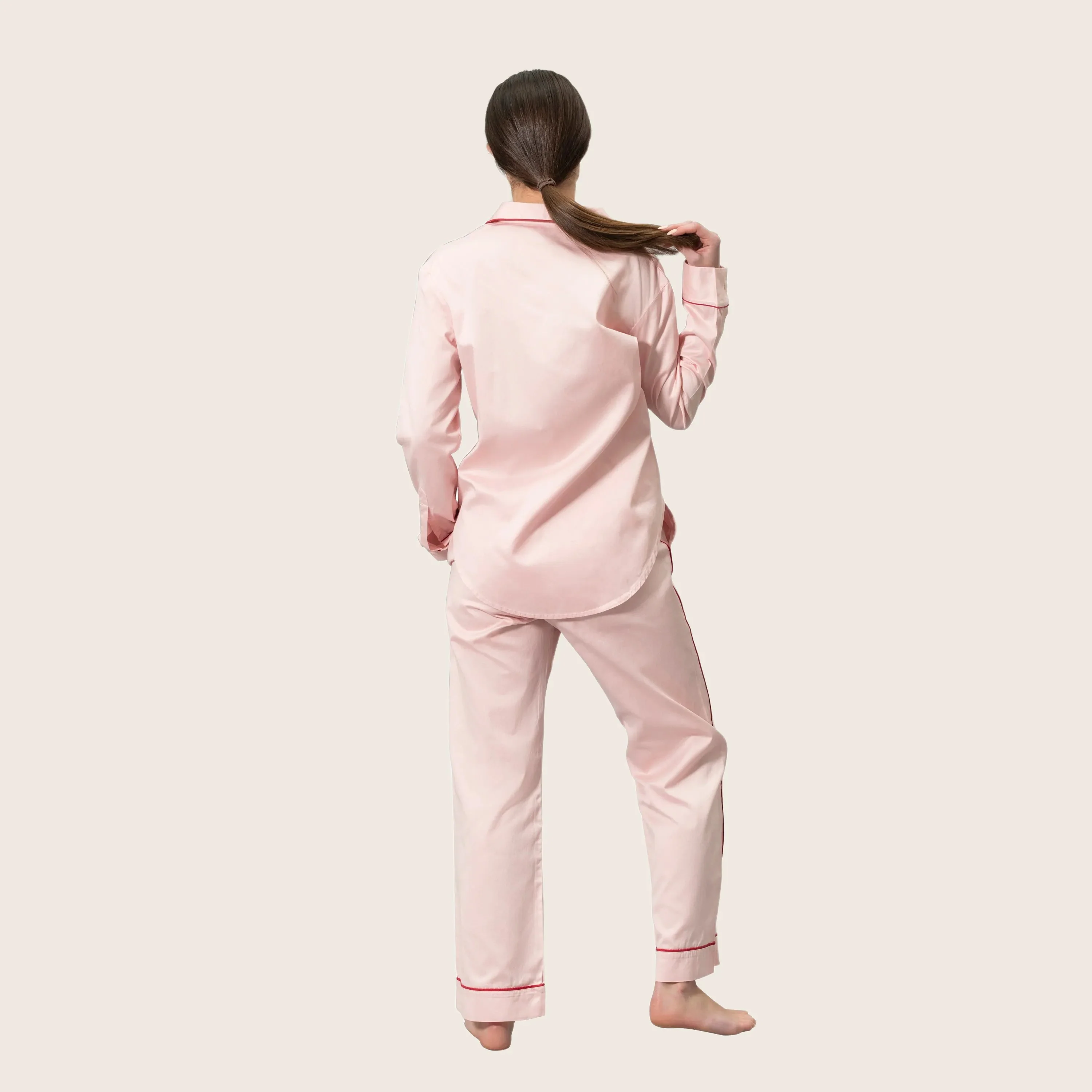 Nocturne Sateen Pajama Set - Image 7