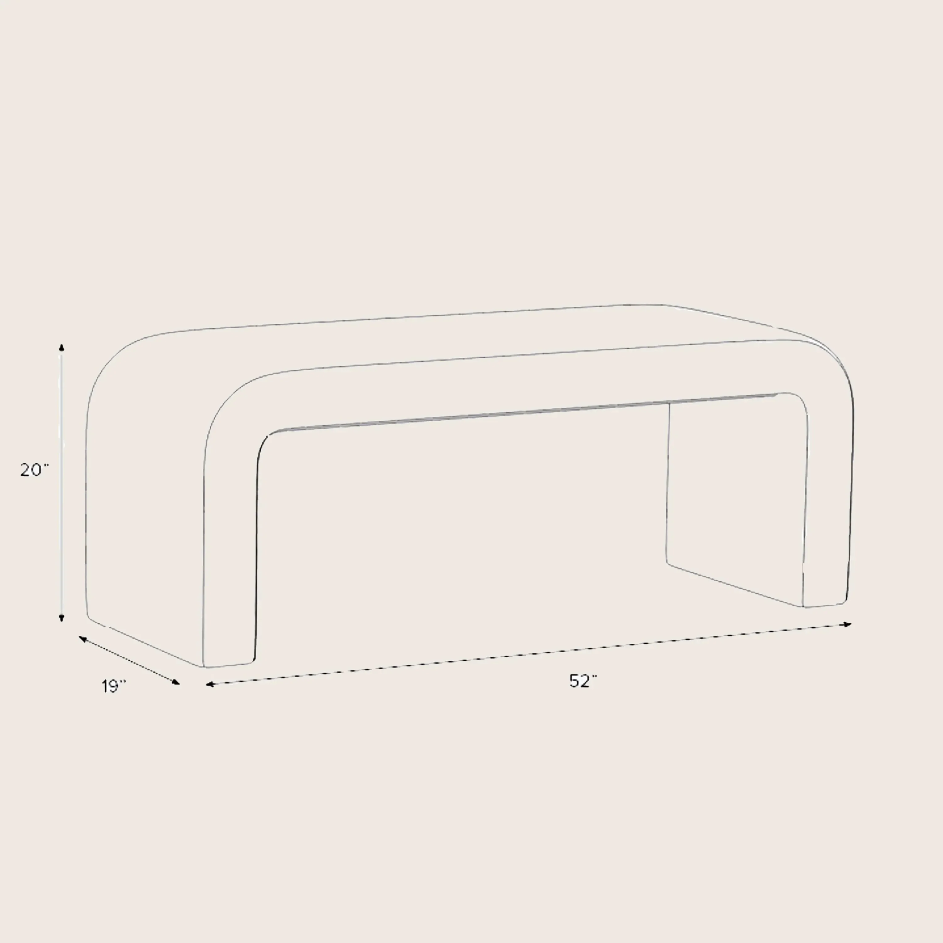 Nora Upholstered Bench - Image 11