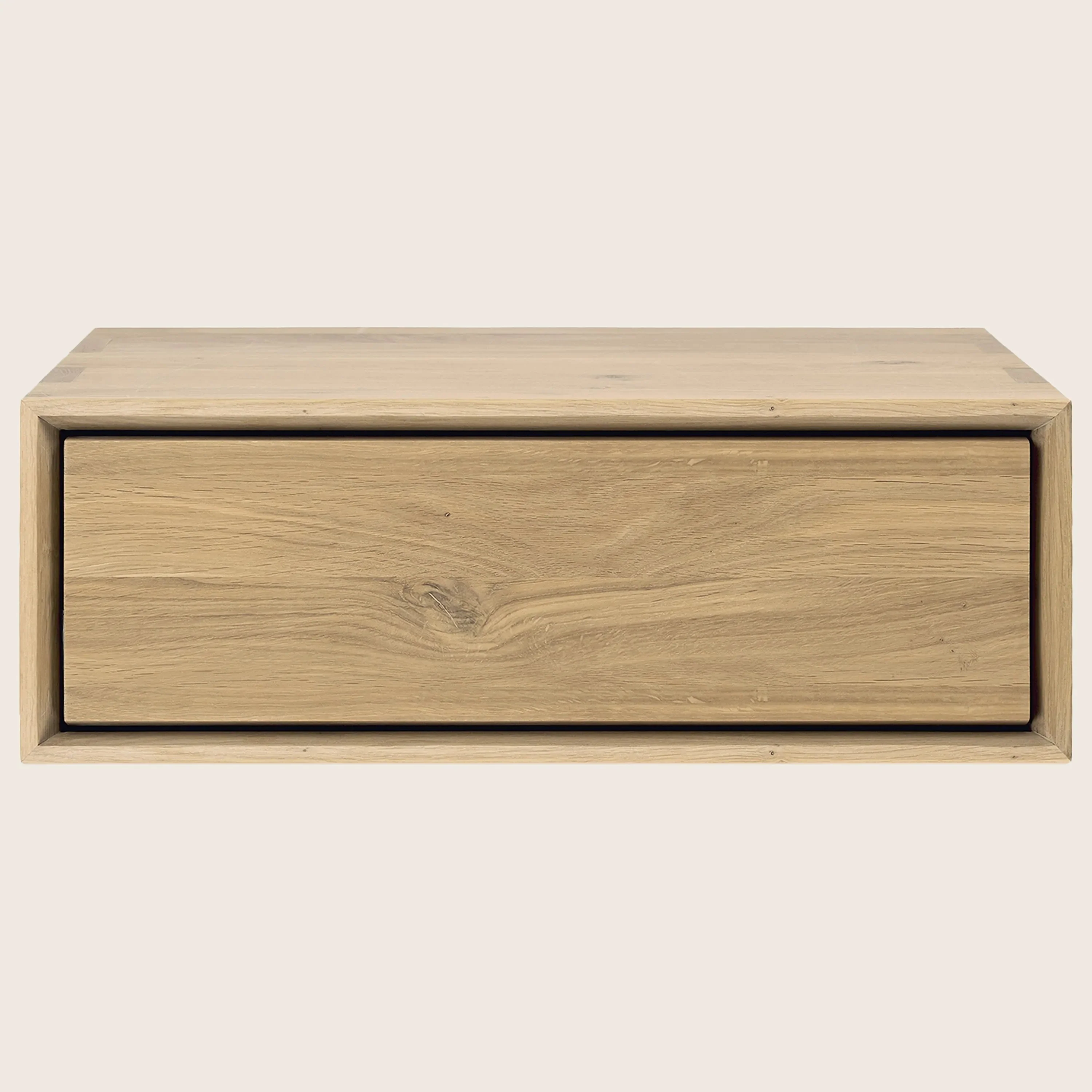 Nordic II Oak Hanging Nightstand