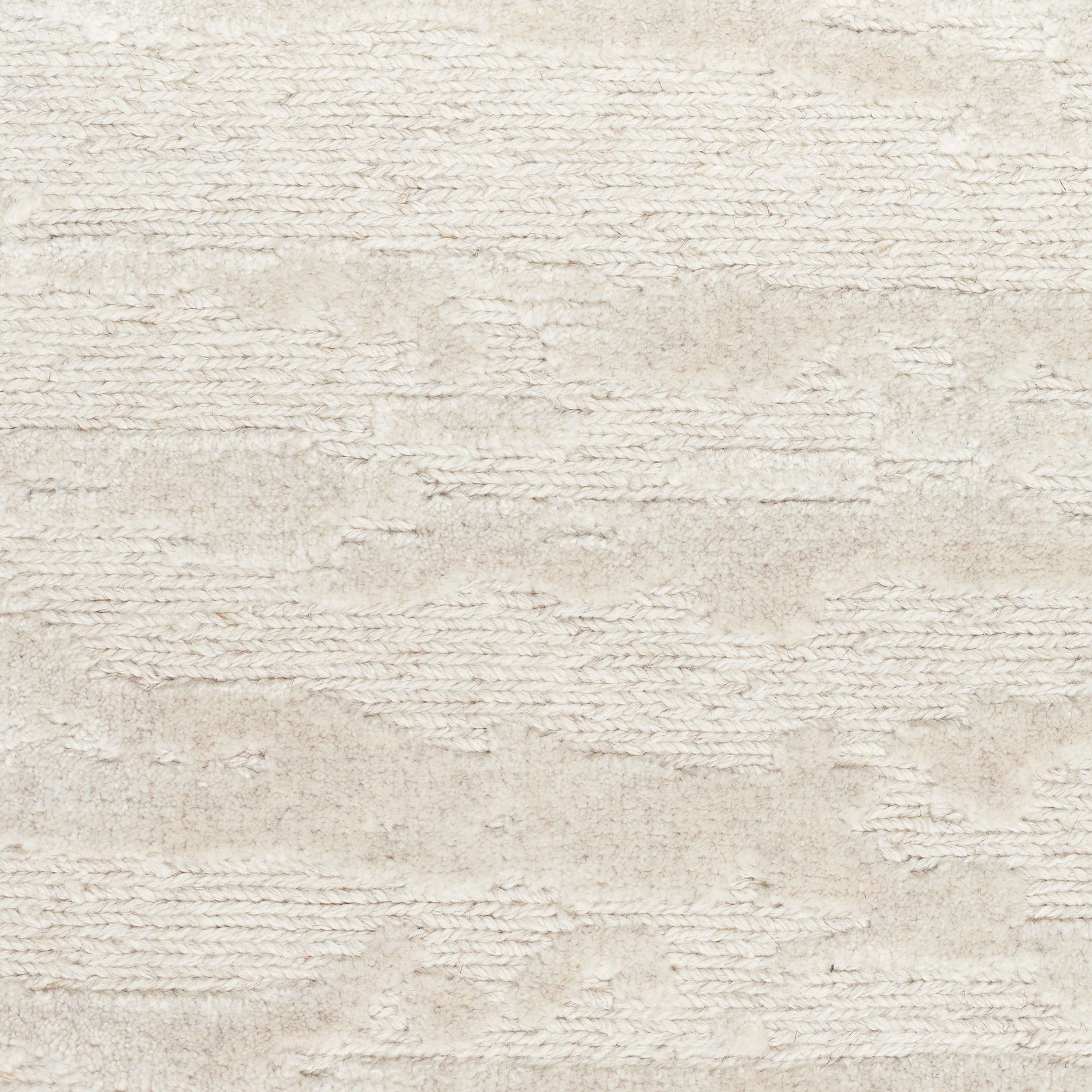 Ivory Essentials Contemporary Wool Luxcelle Blend Rug - Image 2