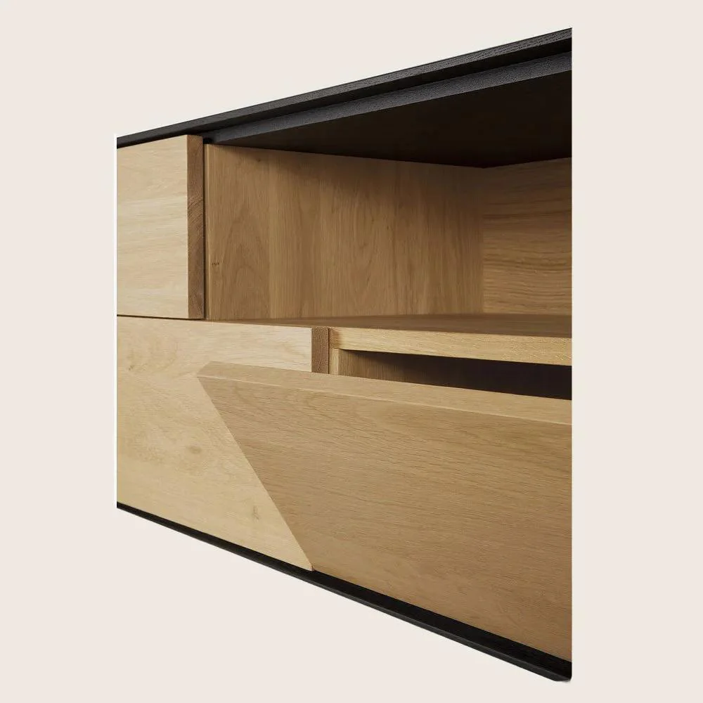 Oak Blackbird Media Cabinet - Image 4