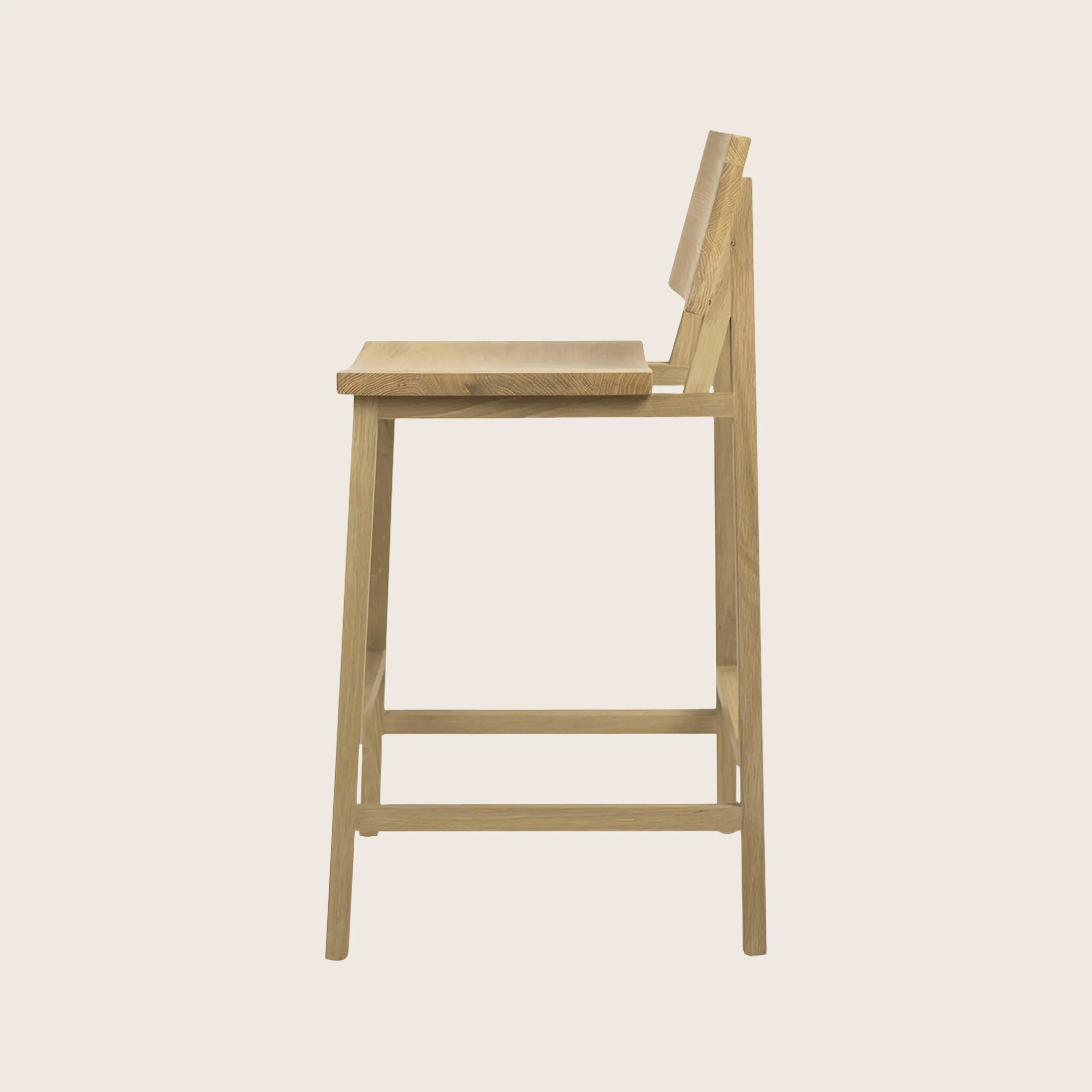 Oak N3 Counter Stool - Image 5