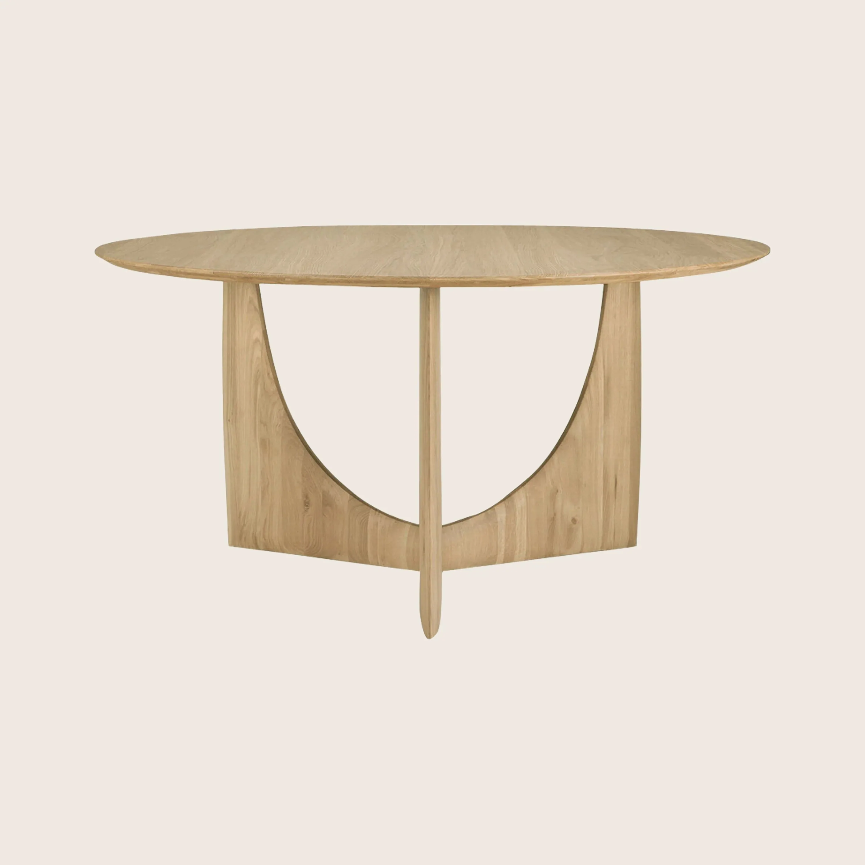 Geometric Round Dining Table - Image 5