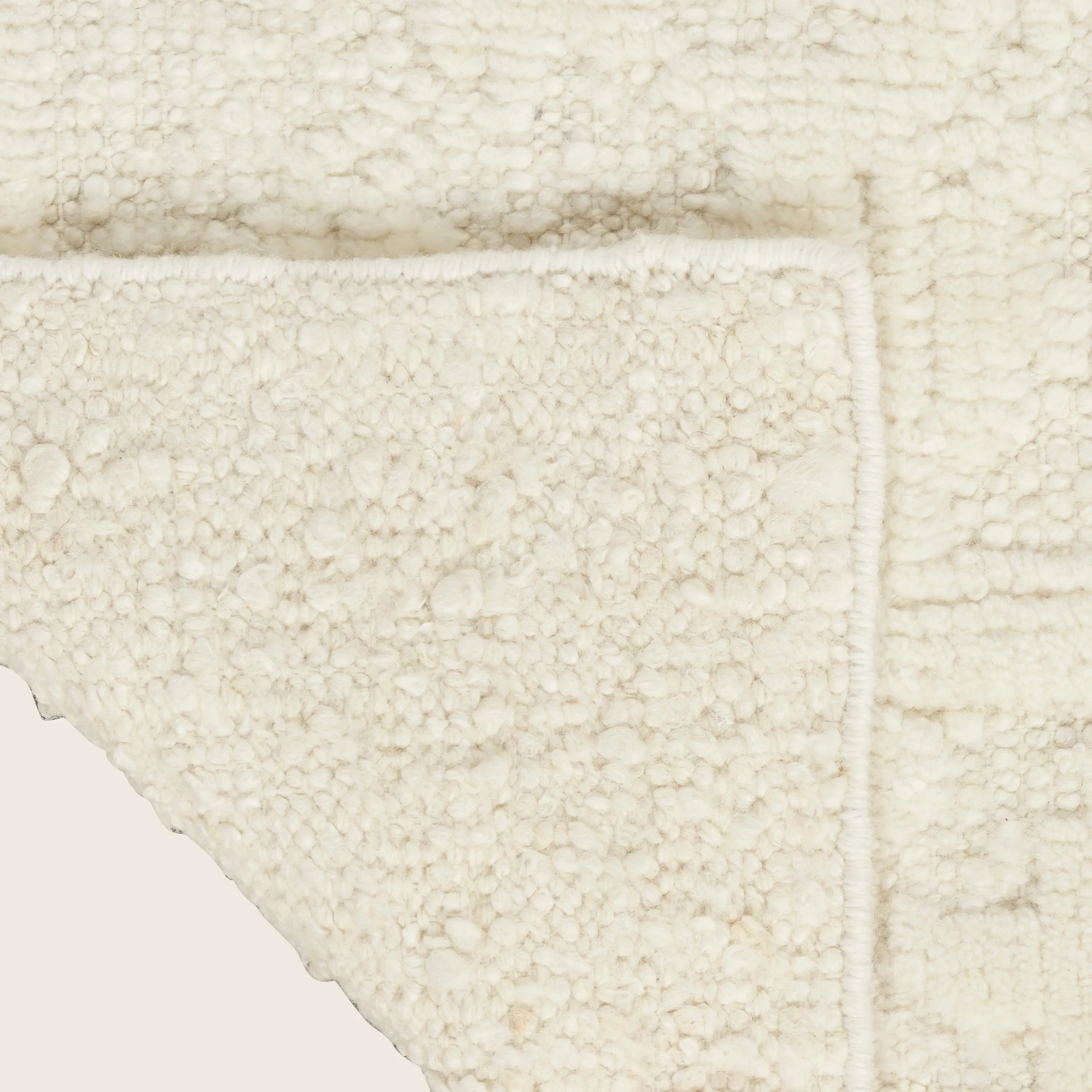 Ivory Essentials Moroccan Wool Rug - Image 4