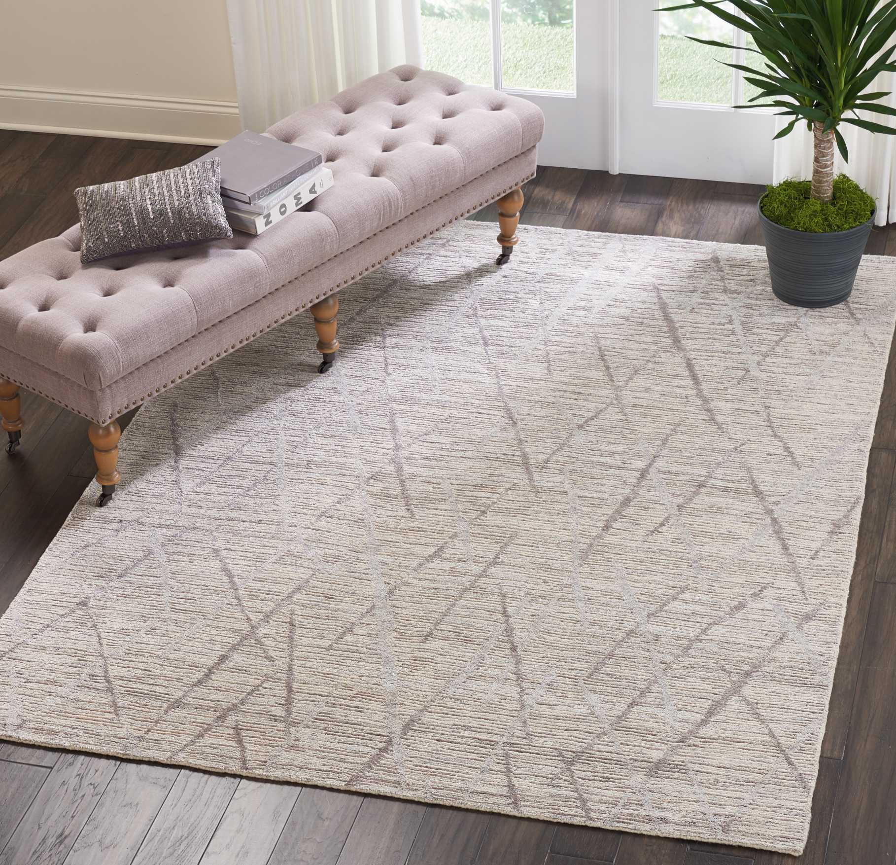 Ribbed Essentials Rug - Stone Grey - Image 10