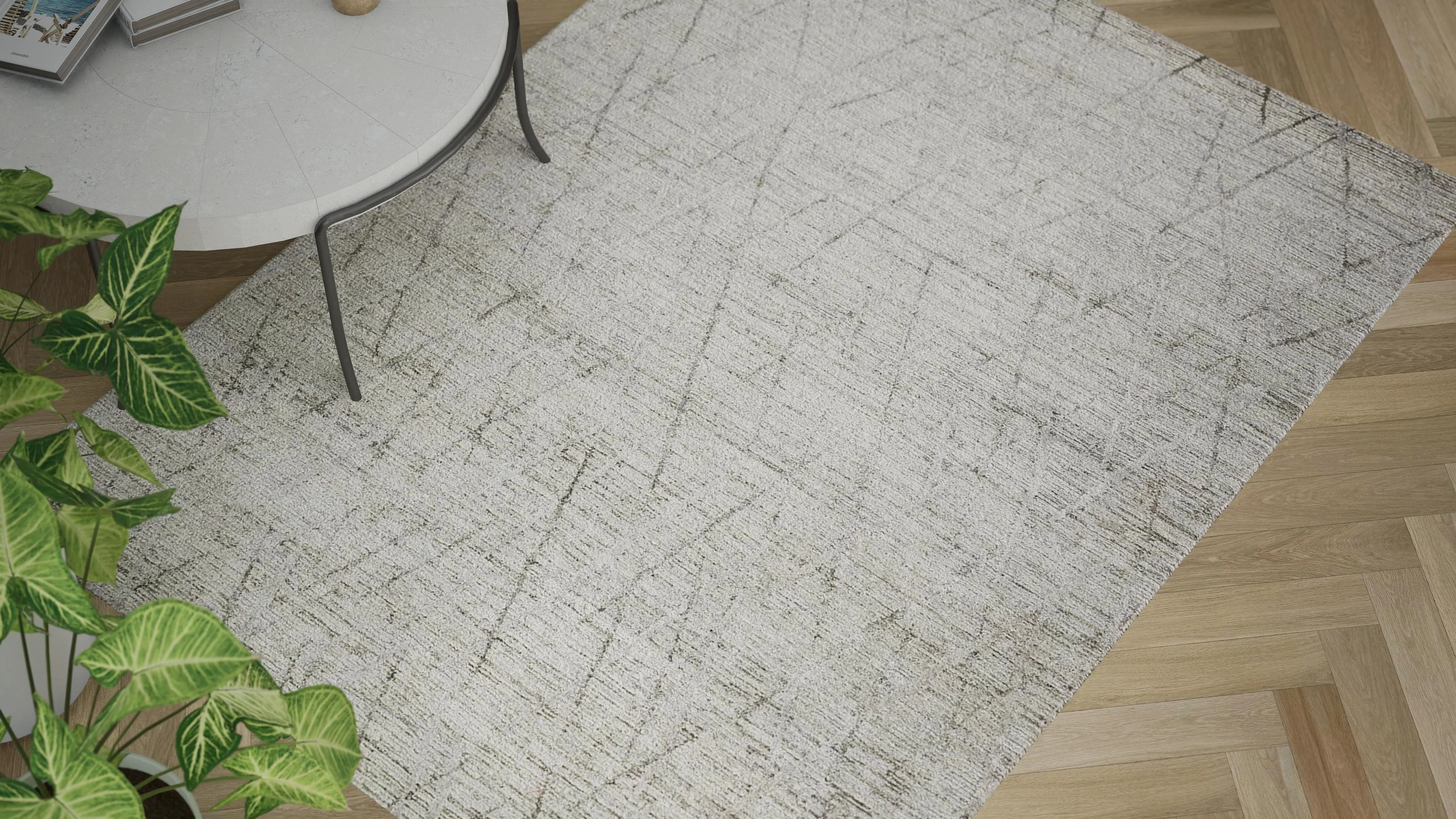 Ribbed Essentials Rug - Stone Grey - Image 13