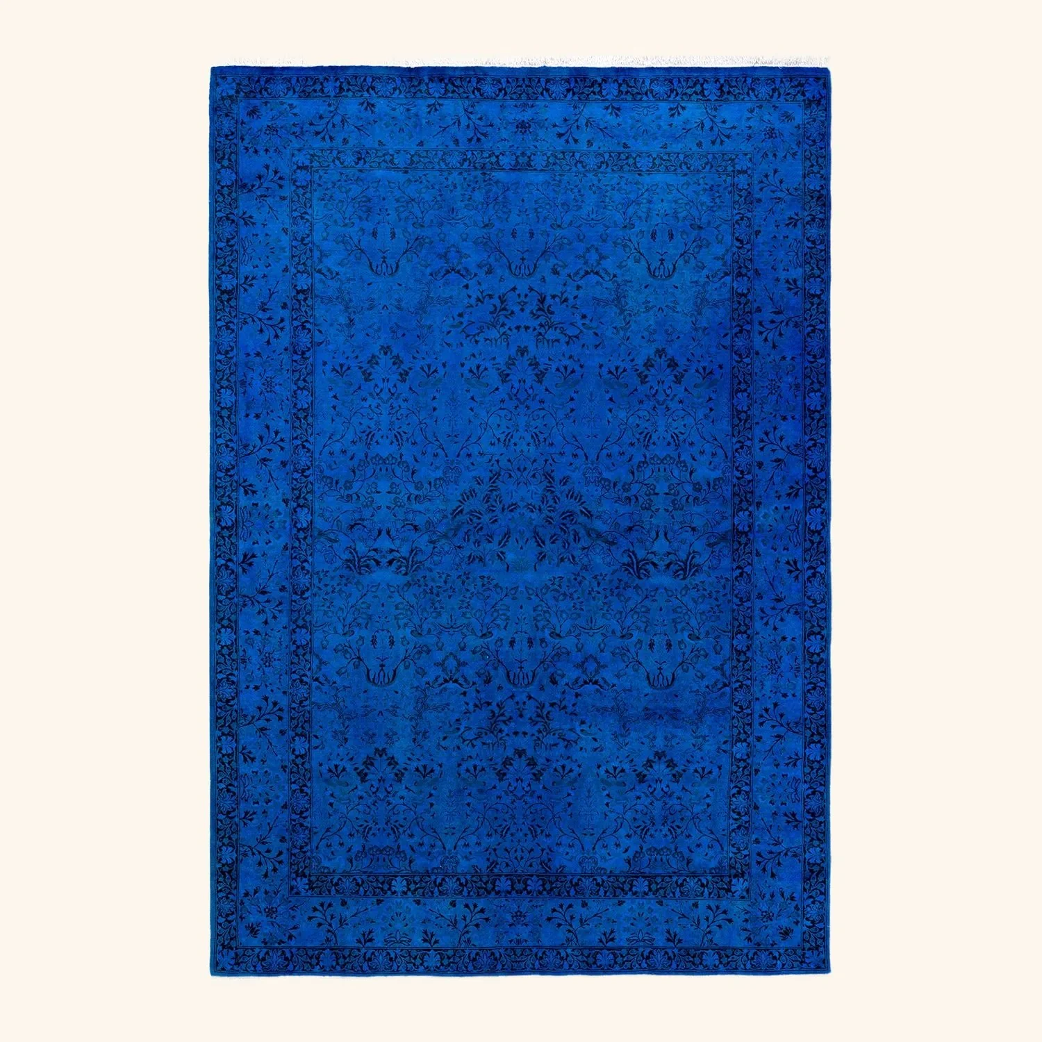 Blue Samsara Wool Rug - 6' x 8'