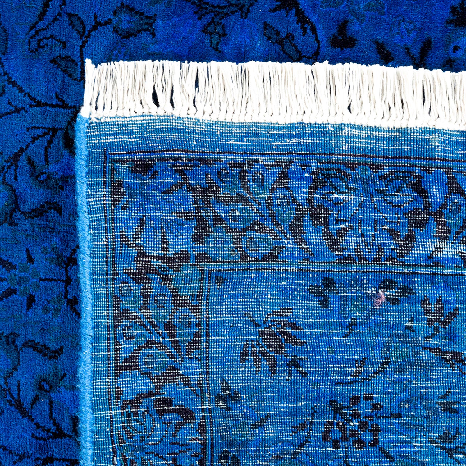 Blue Samsara Wool Rug - 6' x 8' - Image 7