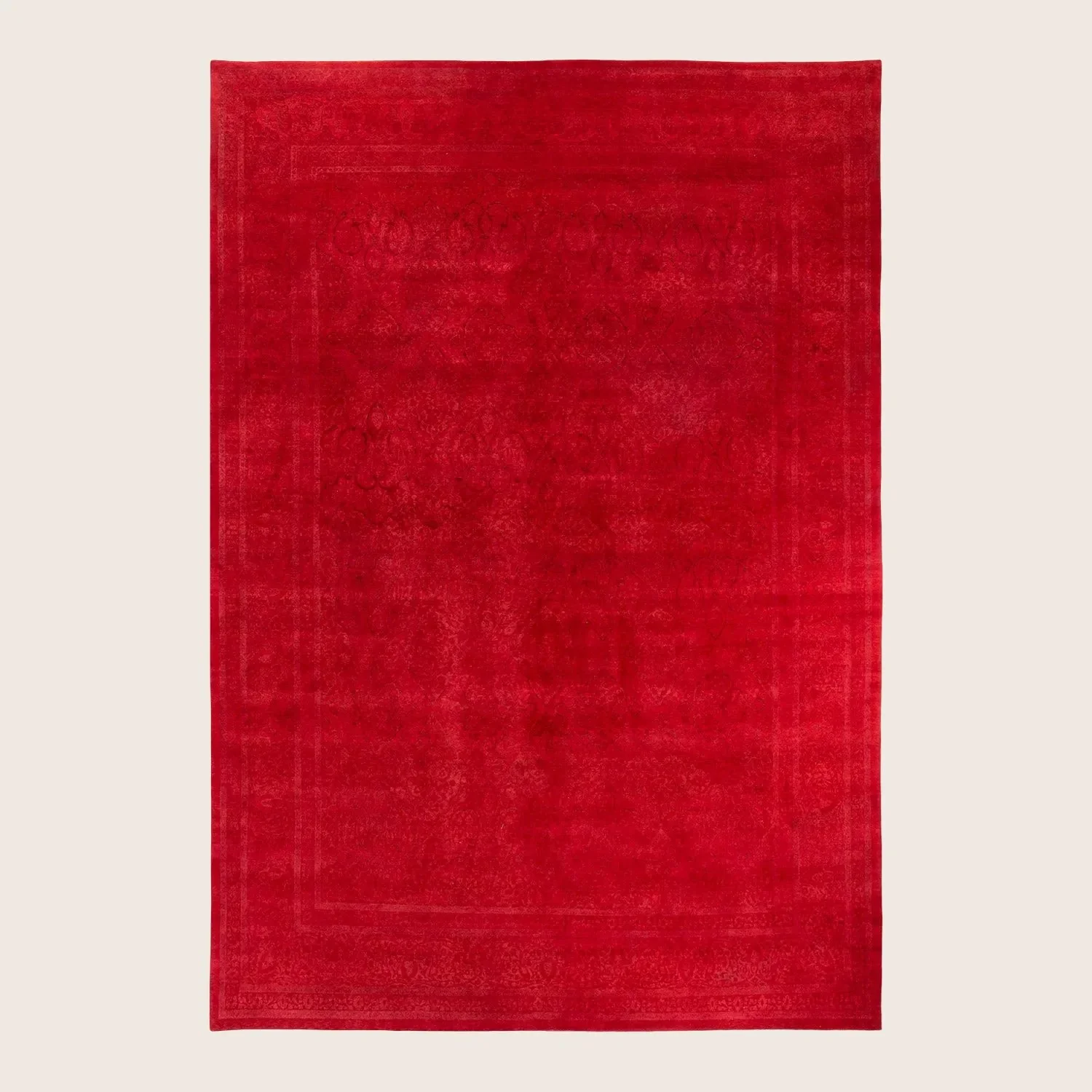 Red Samsara Wool Rug - 10'2" x 14'2"