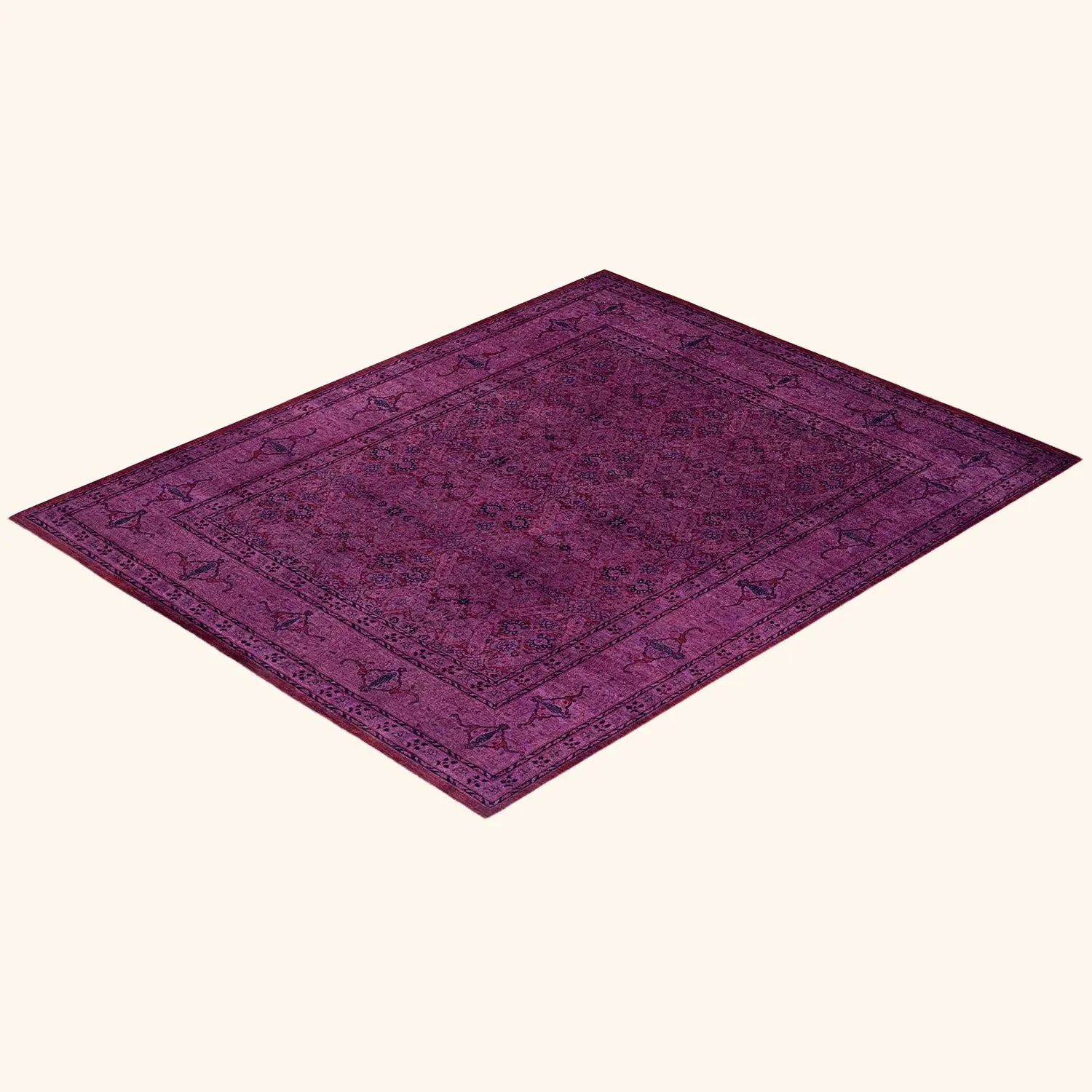 Purple Samsara Wool Rug - 10'1" x 8'1" - Image 8