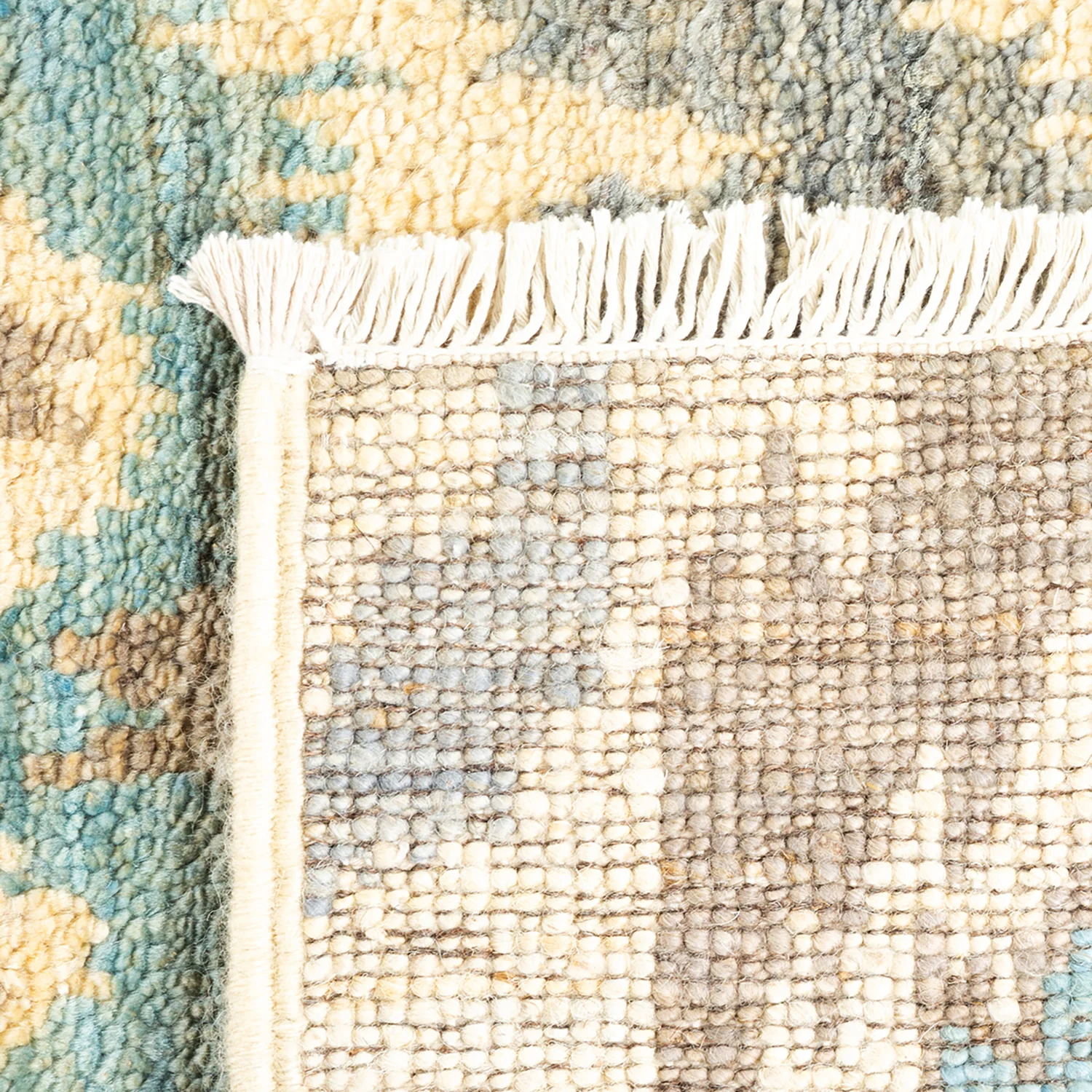 Ivory Modern Wool Runner - 2'9" x 15'5" - Image 5