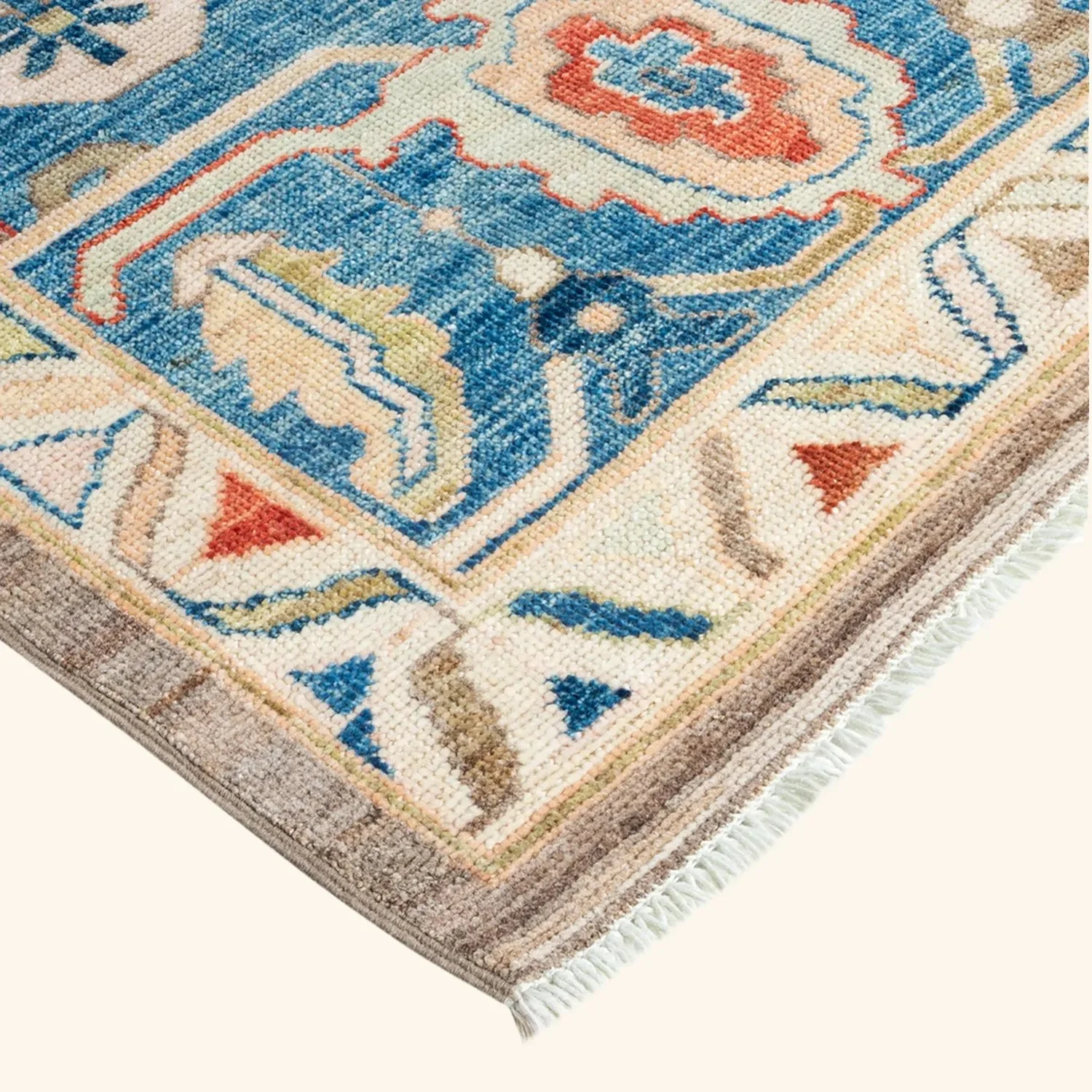 Grey Traditional Wool Rug - 9'11" x 13'7" - Image 2